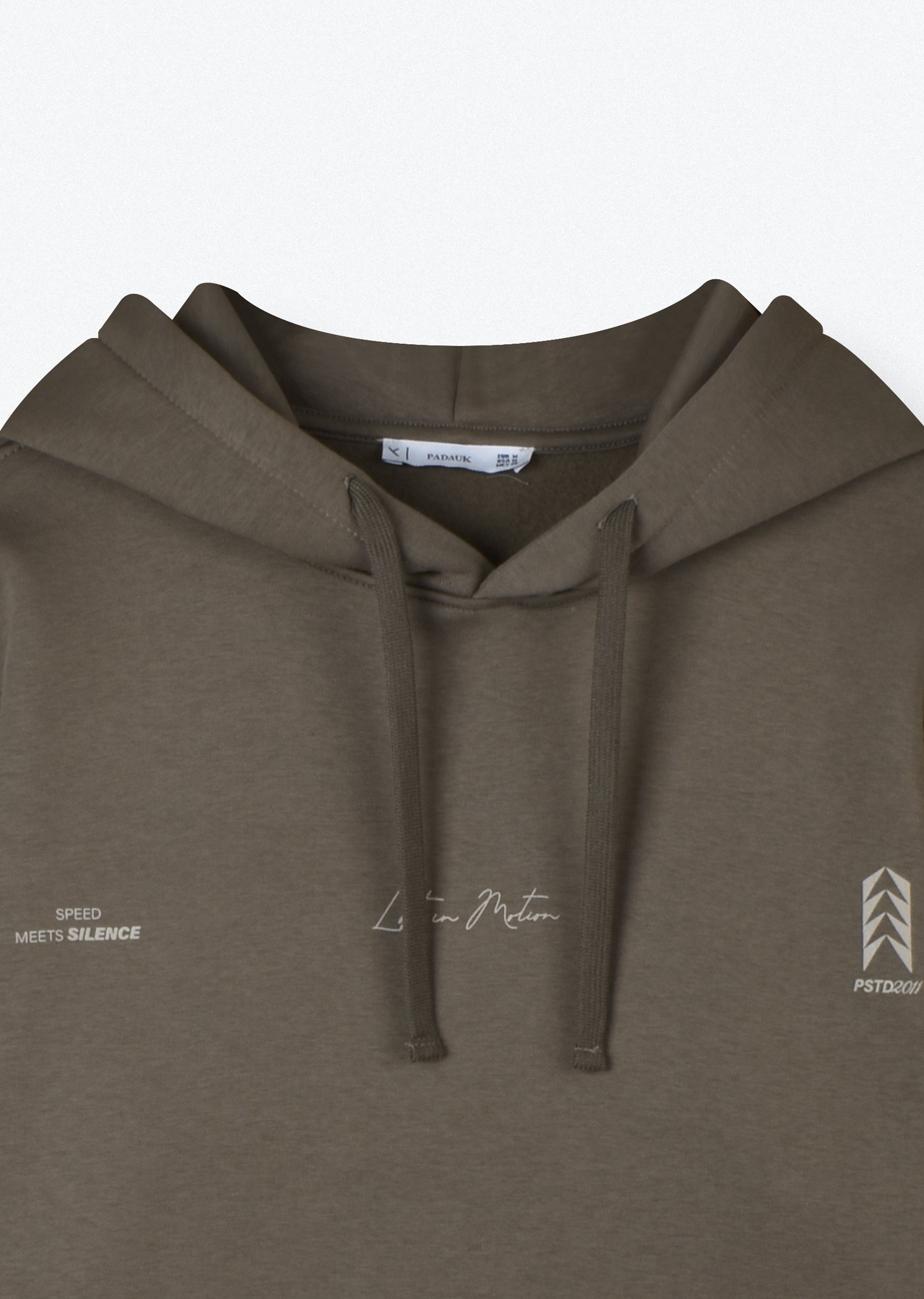 PRINTED PATCH HOODIE