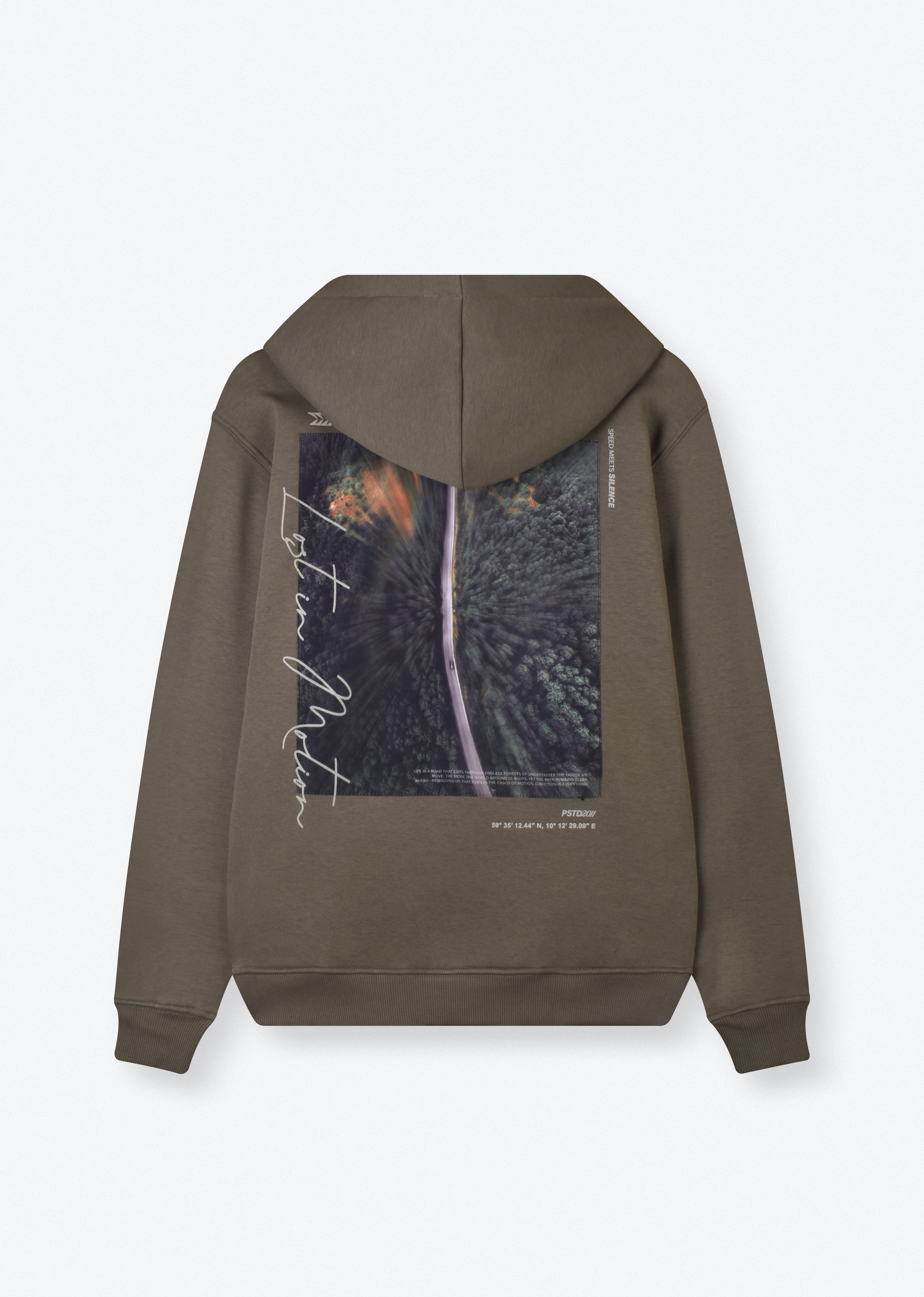 PRINTED PATCH HOODIE