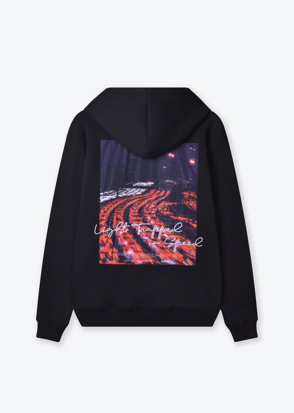 PRINTED PATCH OVERSIZE HOODIE
