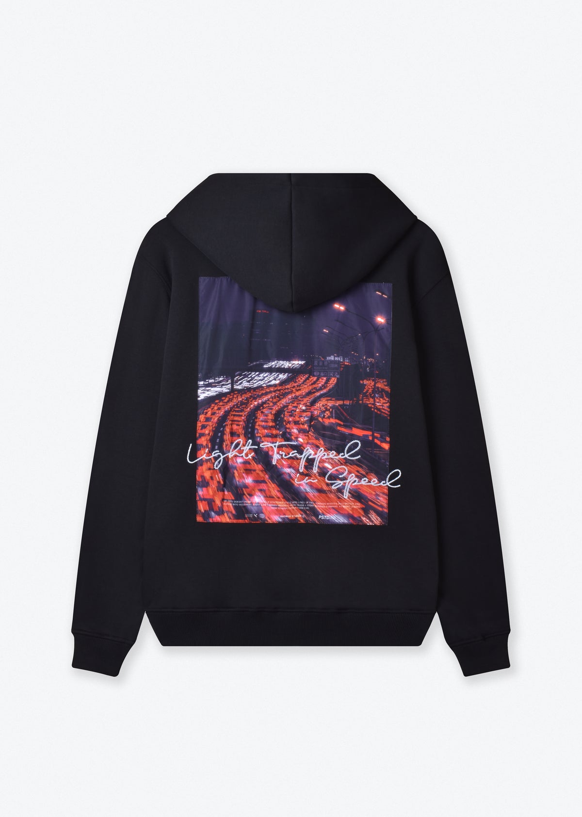 PRINTED PATCH OVERSIZE HOODIE