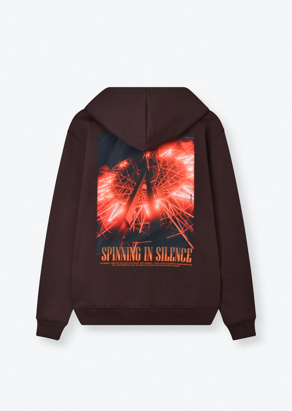 PRINTED PATCH HOODIE
