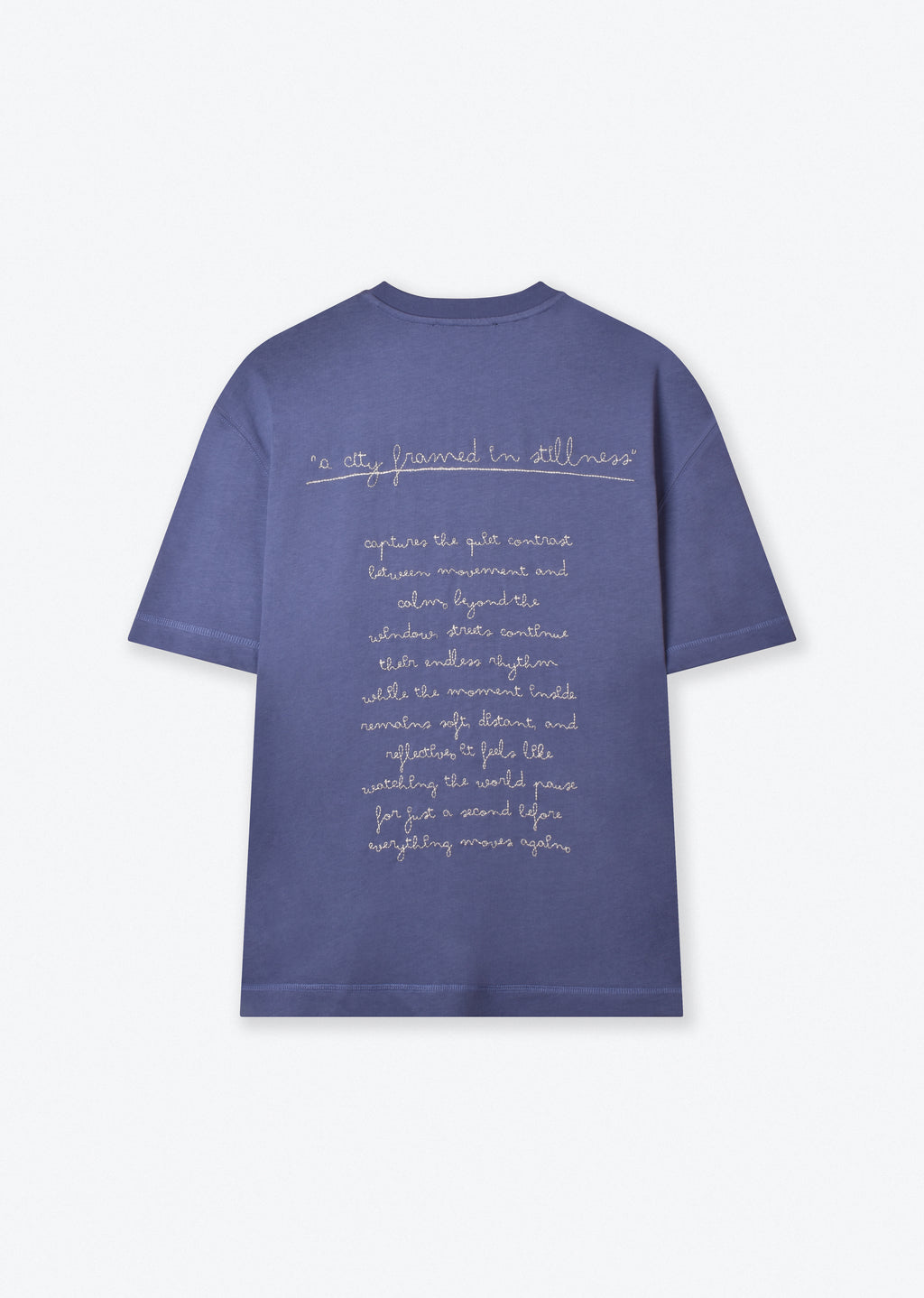 EMBROIDERED BOXY-FIT T-SHIRT