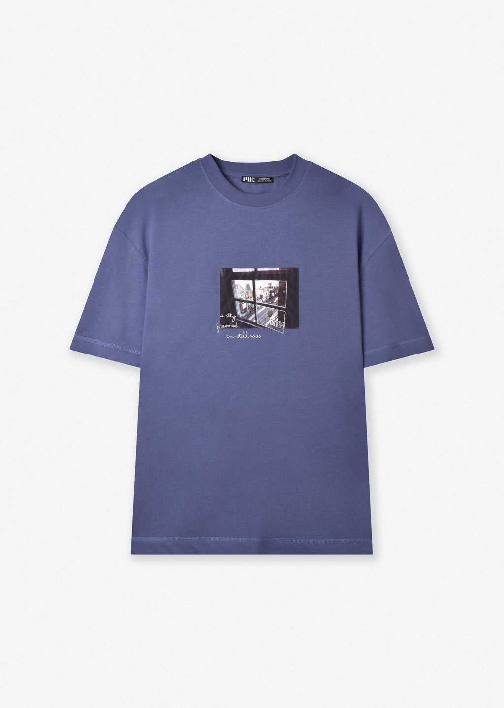 EMBROIDERED BOXY-FIT T-SHIRT