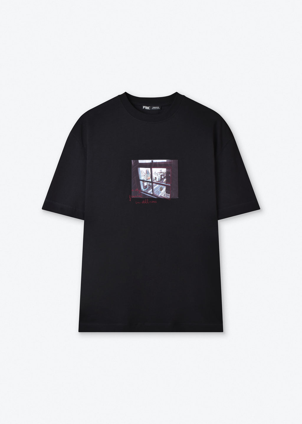 EMBROIDERED BOXY-FIT T-SHIRT