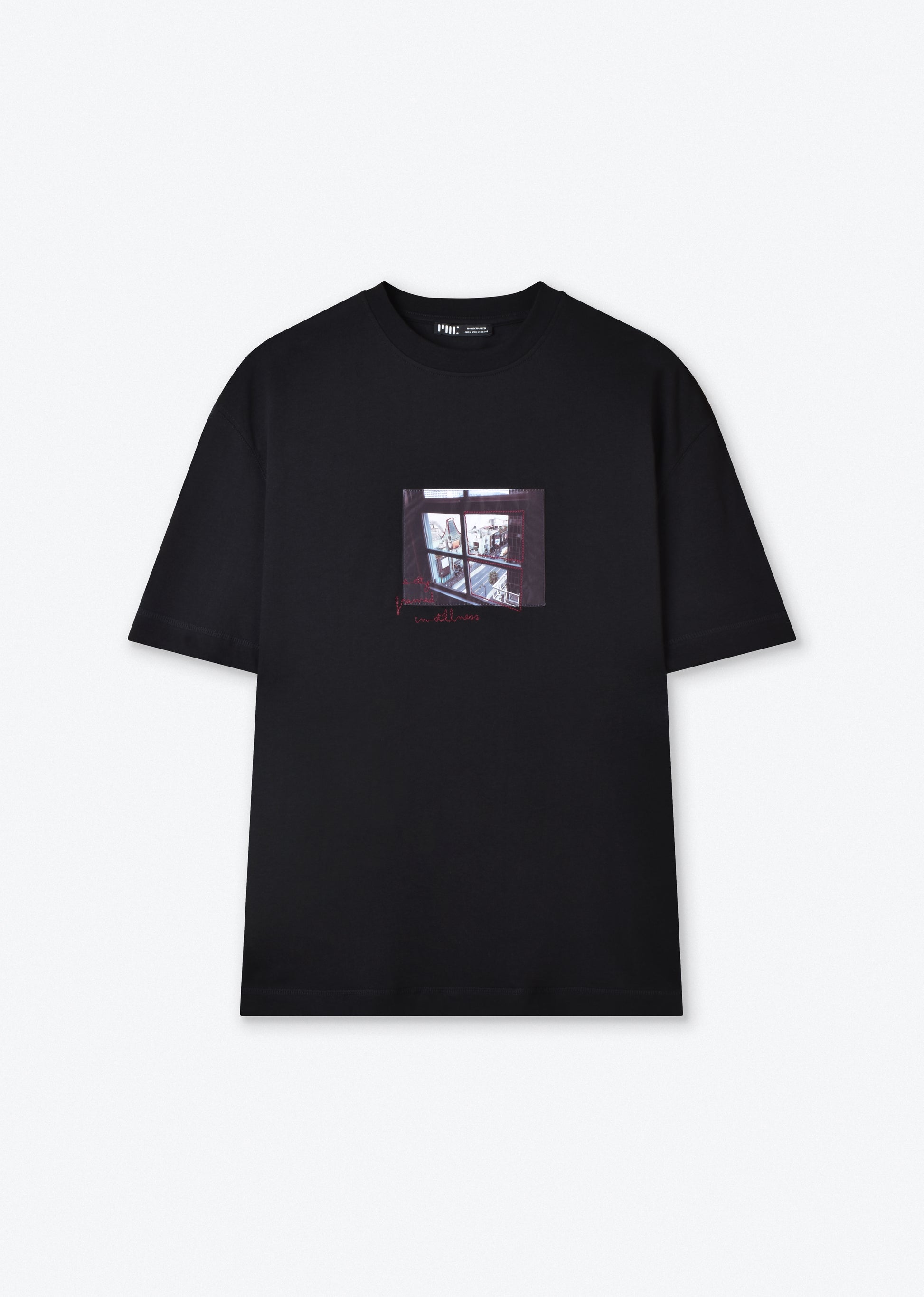 EMBROIDERED BOXY-FIT T-SHIRT