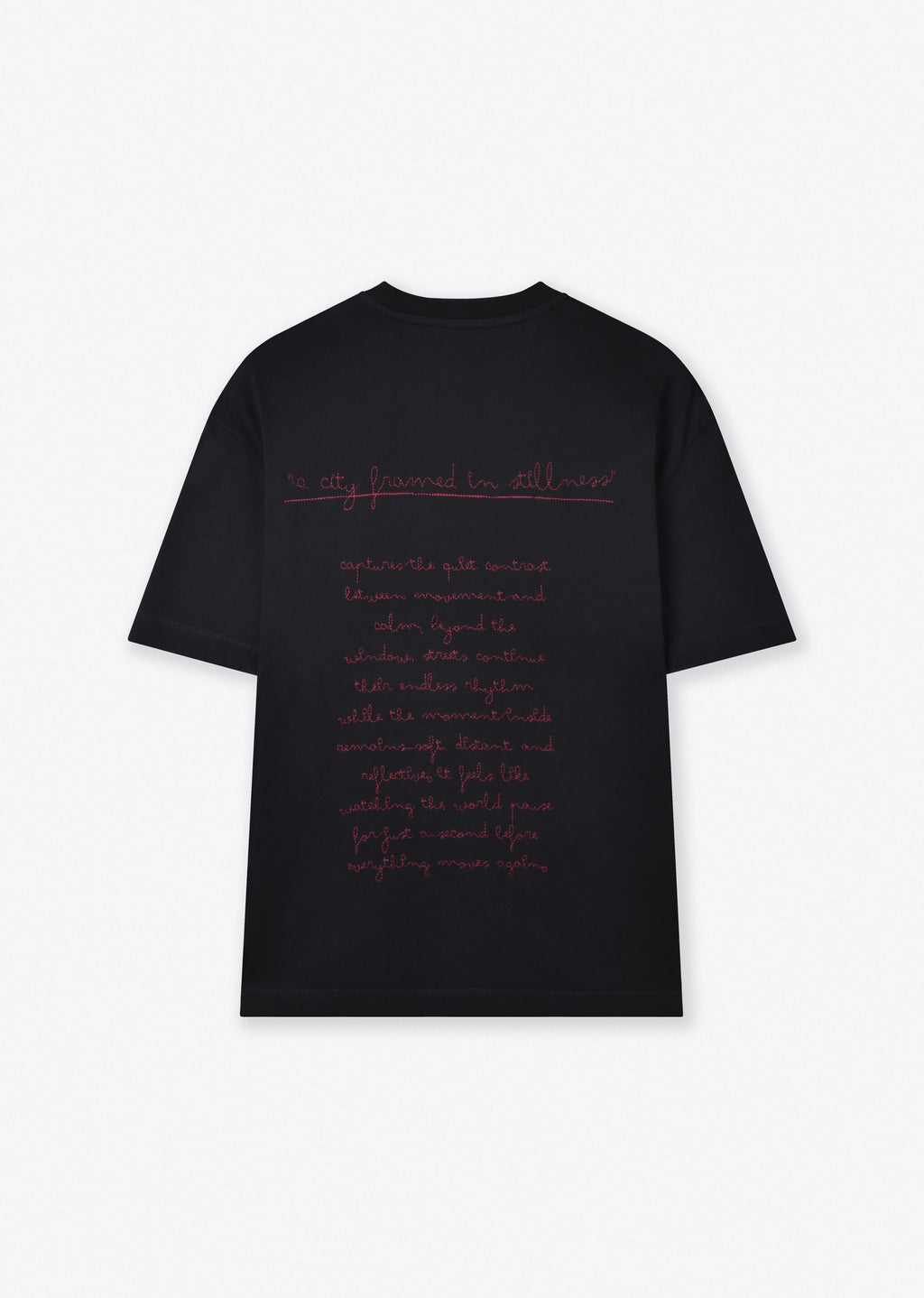 EMBROIDERED BOXY-FIT T-SHIRT