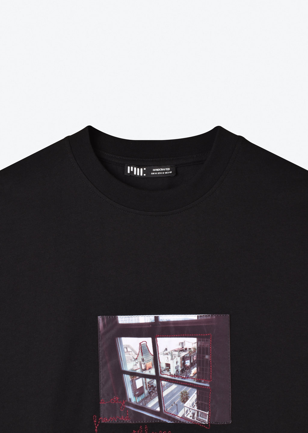 EMBROIDERED BOXY-FIT T-SHIRT