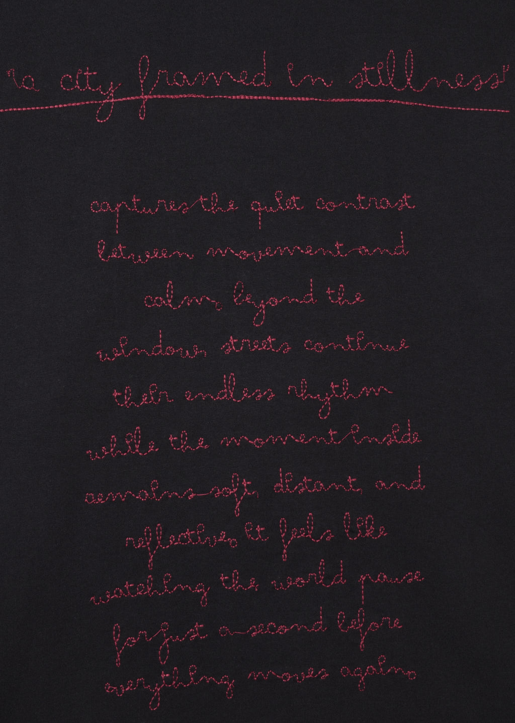 EMBROIDERED BOXY-FIT T-SHIRT