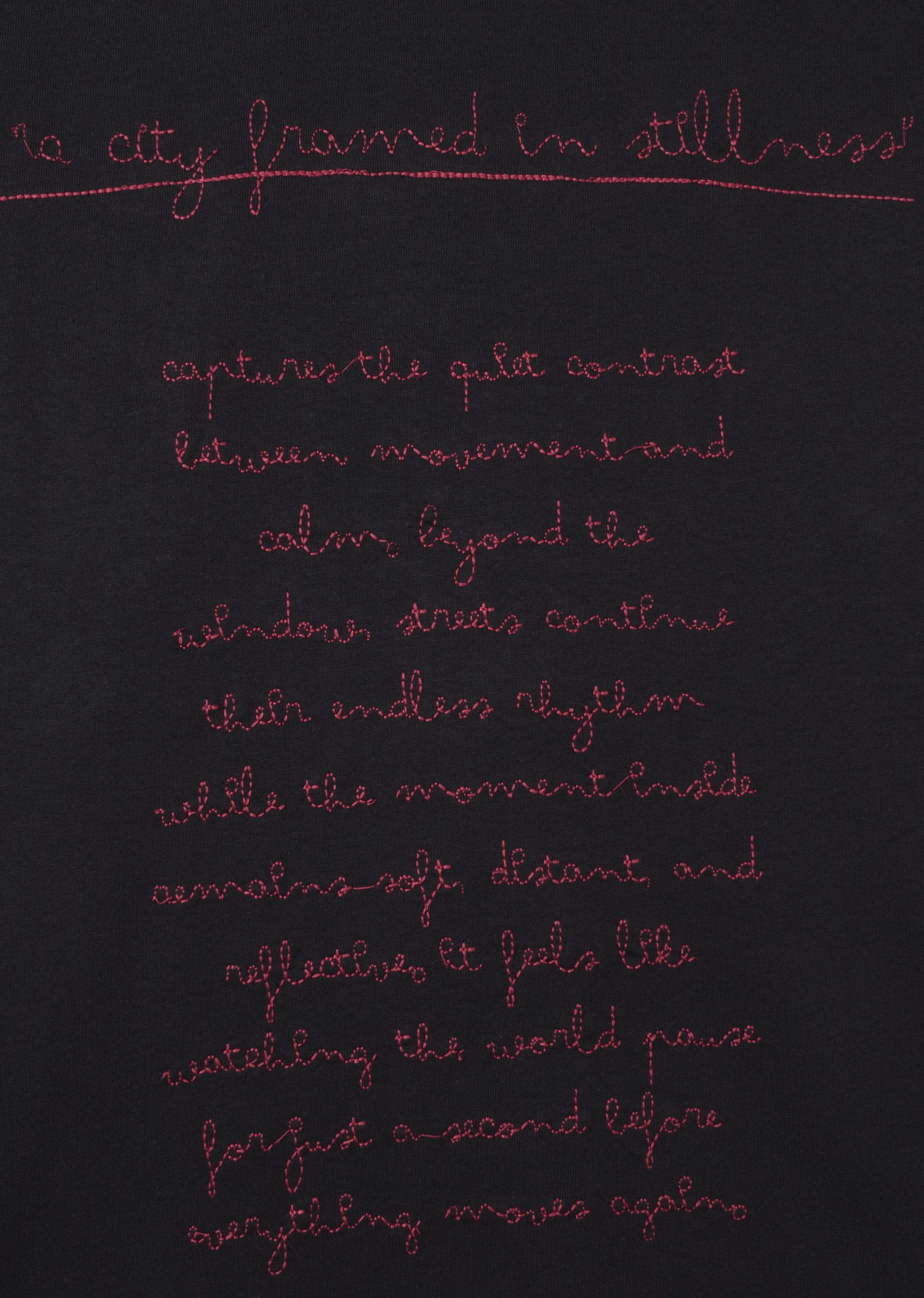 EMBROIDERED BOXY-FIT T-SHIRT