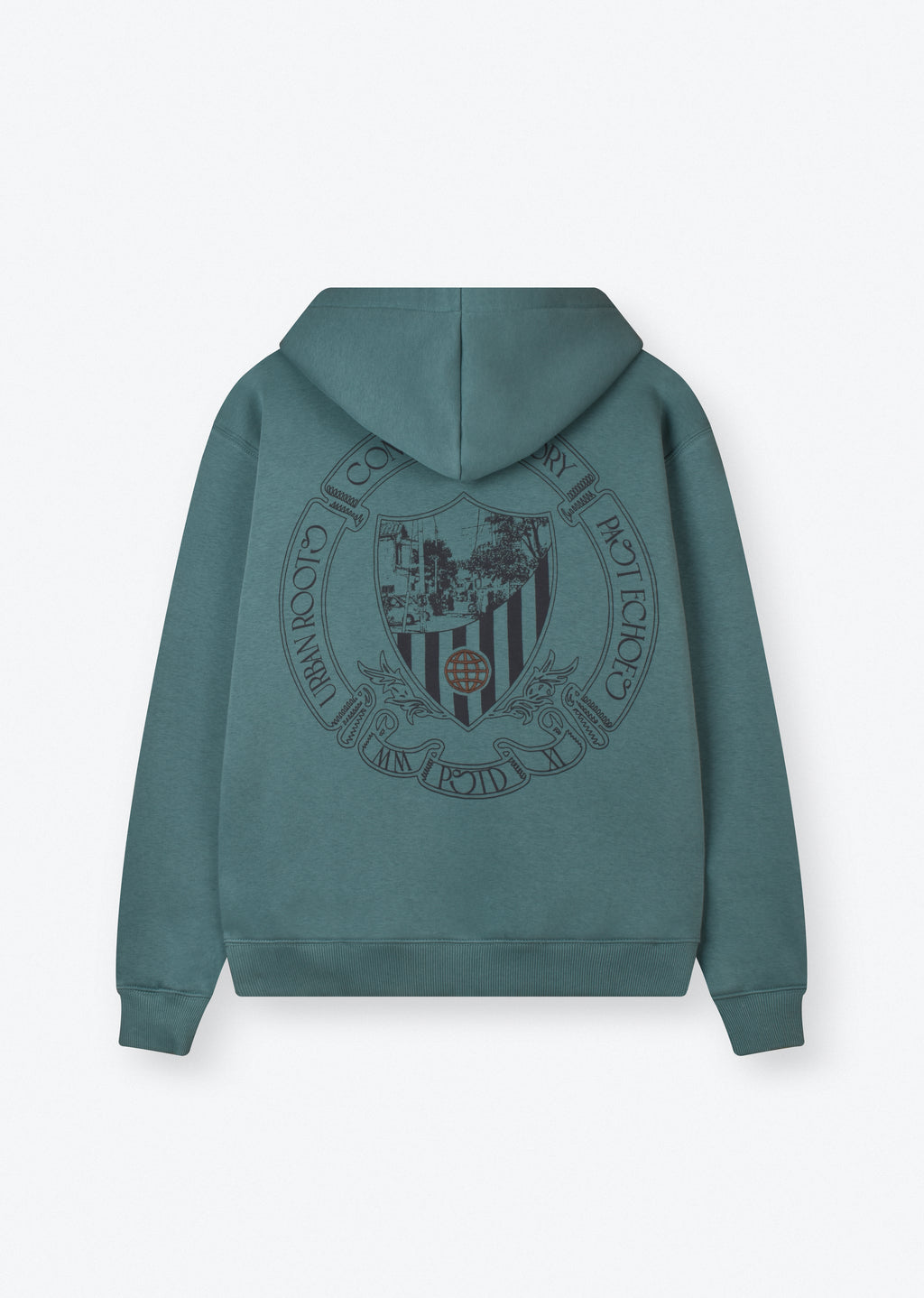 PRINTED BOXYFIT HOODIE