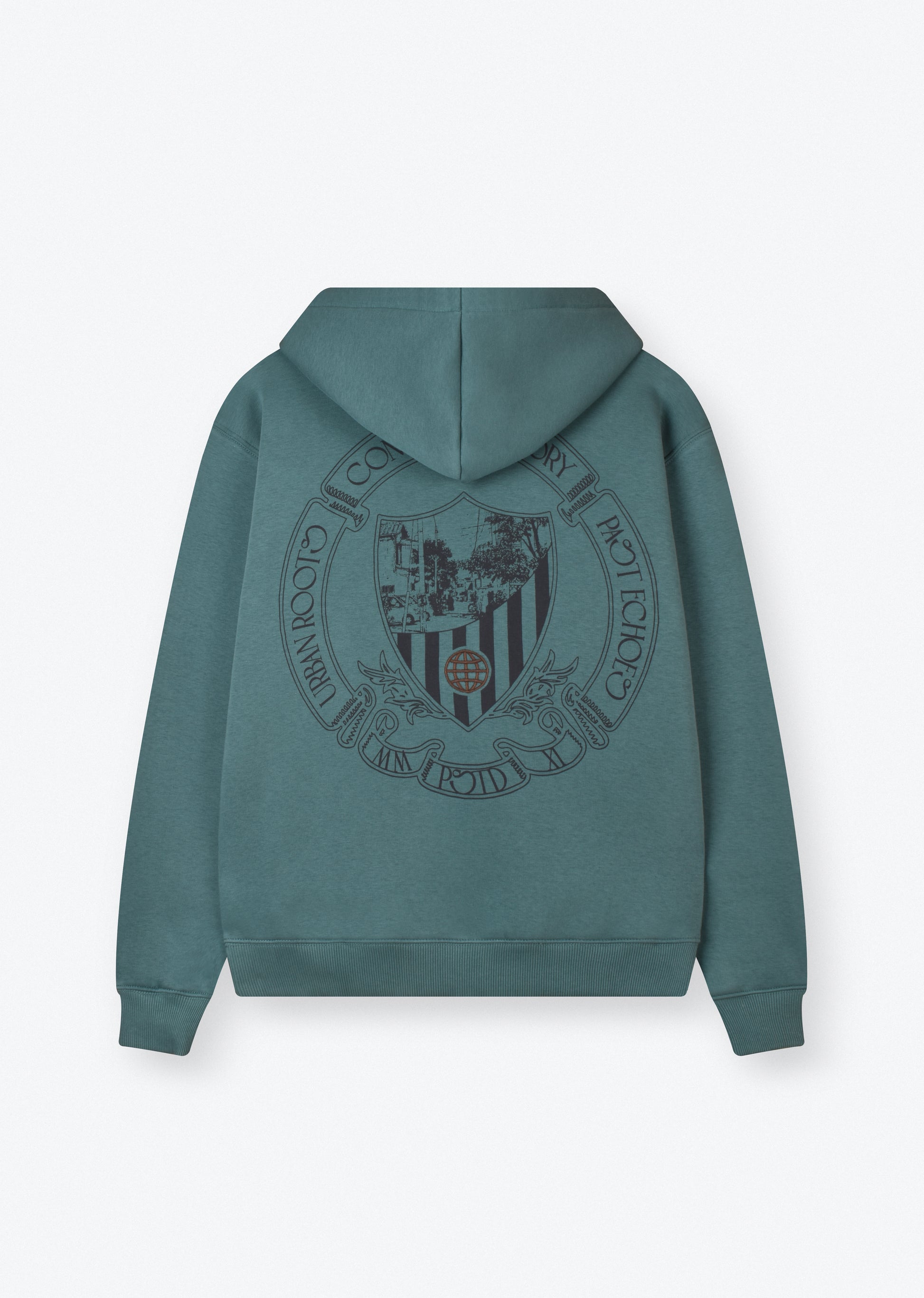 PRINTED BOXYFIT HOODIE