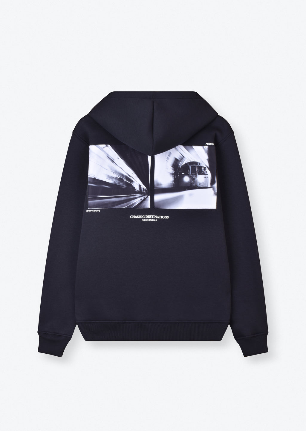 PRINTED PATCH HOODIE