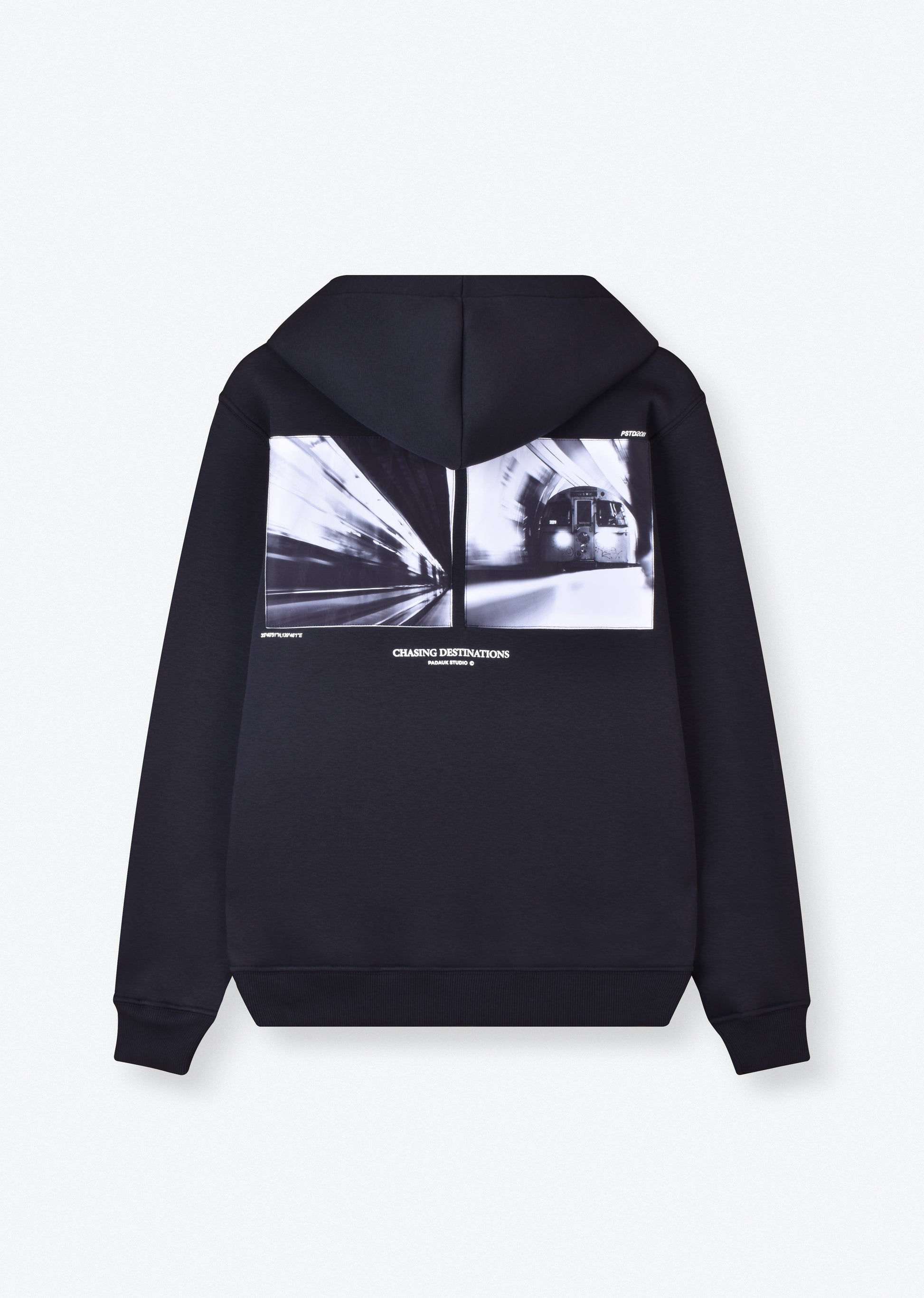 PRINTED PATCH HOODIE