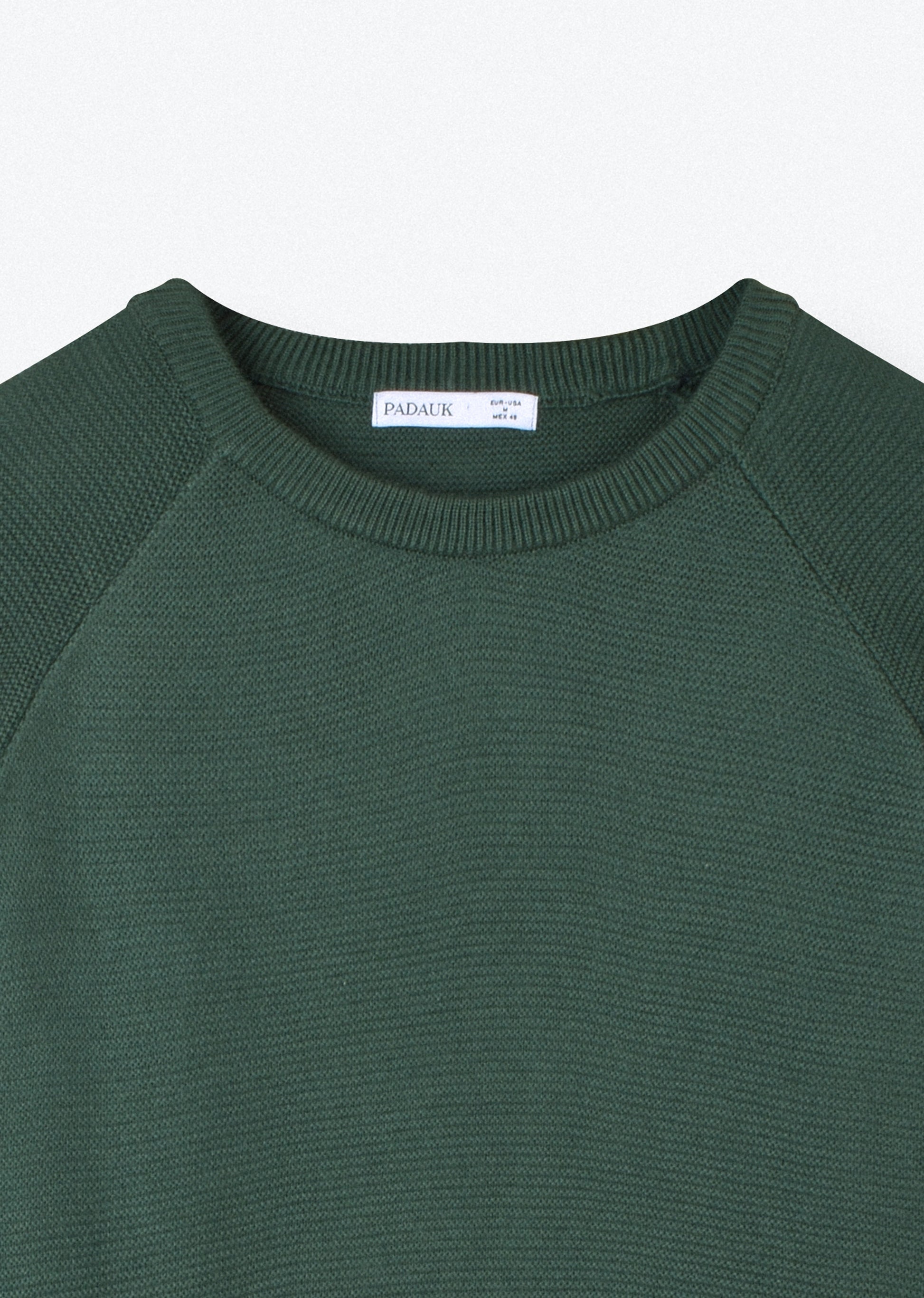 TEXTURED KNIT SWEATER