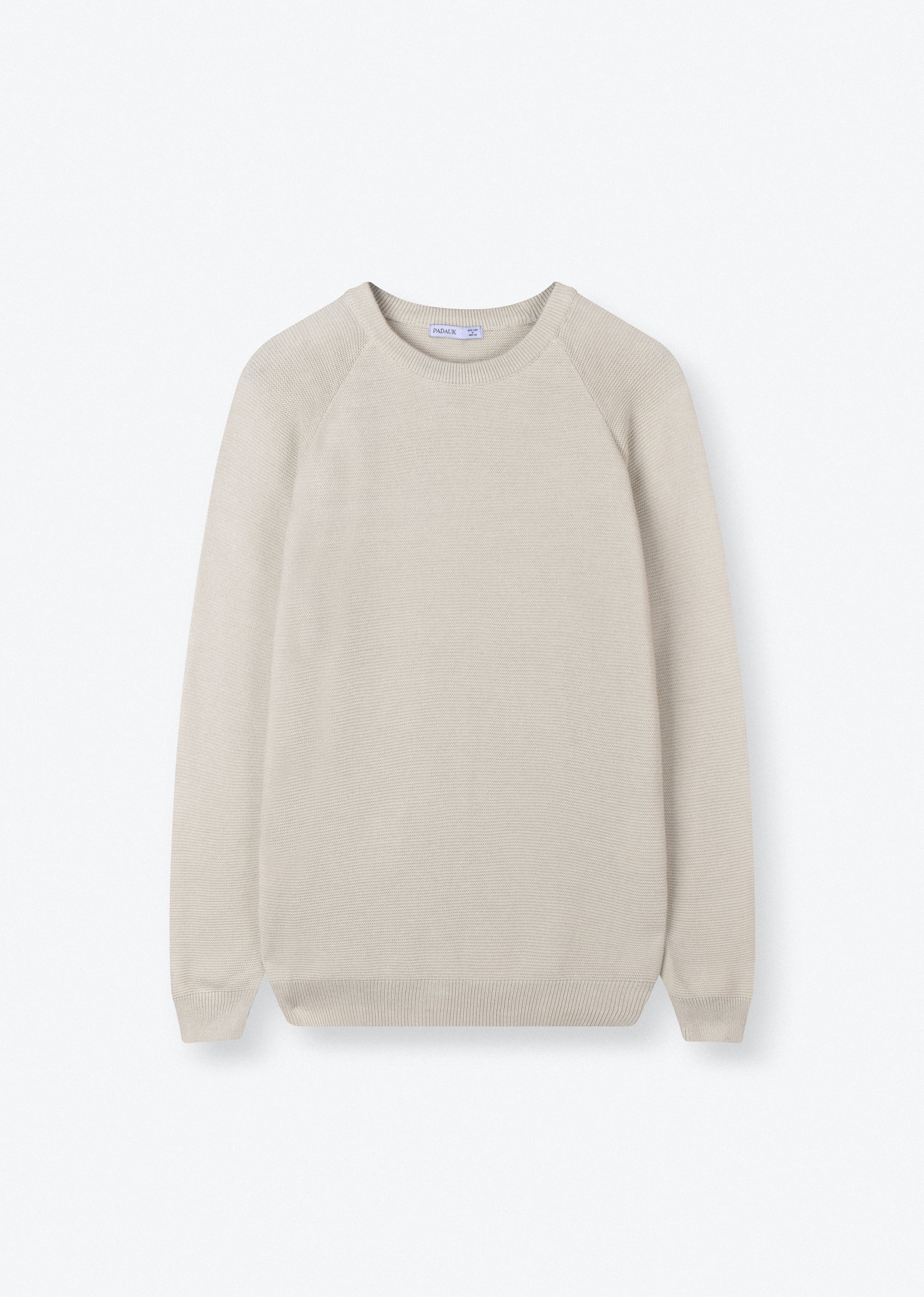 TEXTURED KNIT SWEATER