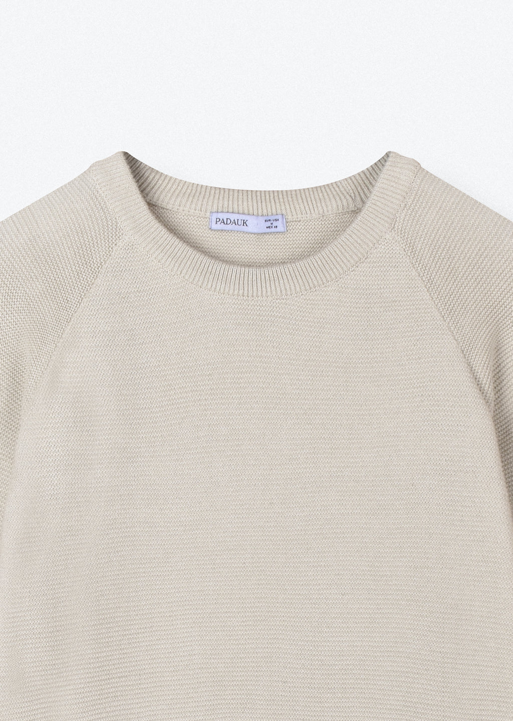 TEXTURED KNIT SWEATER