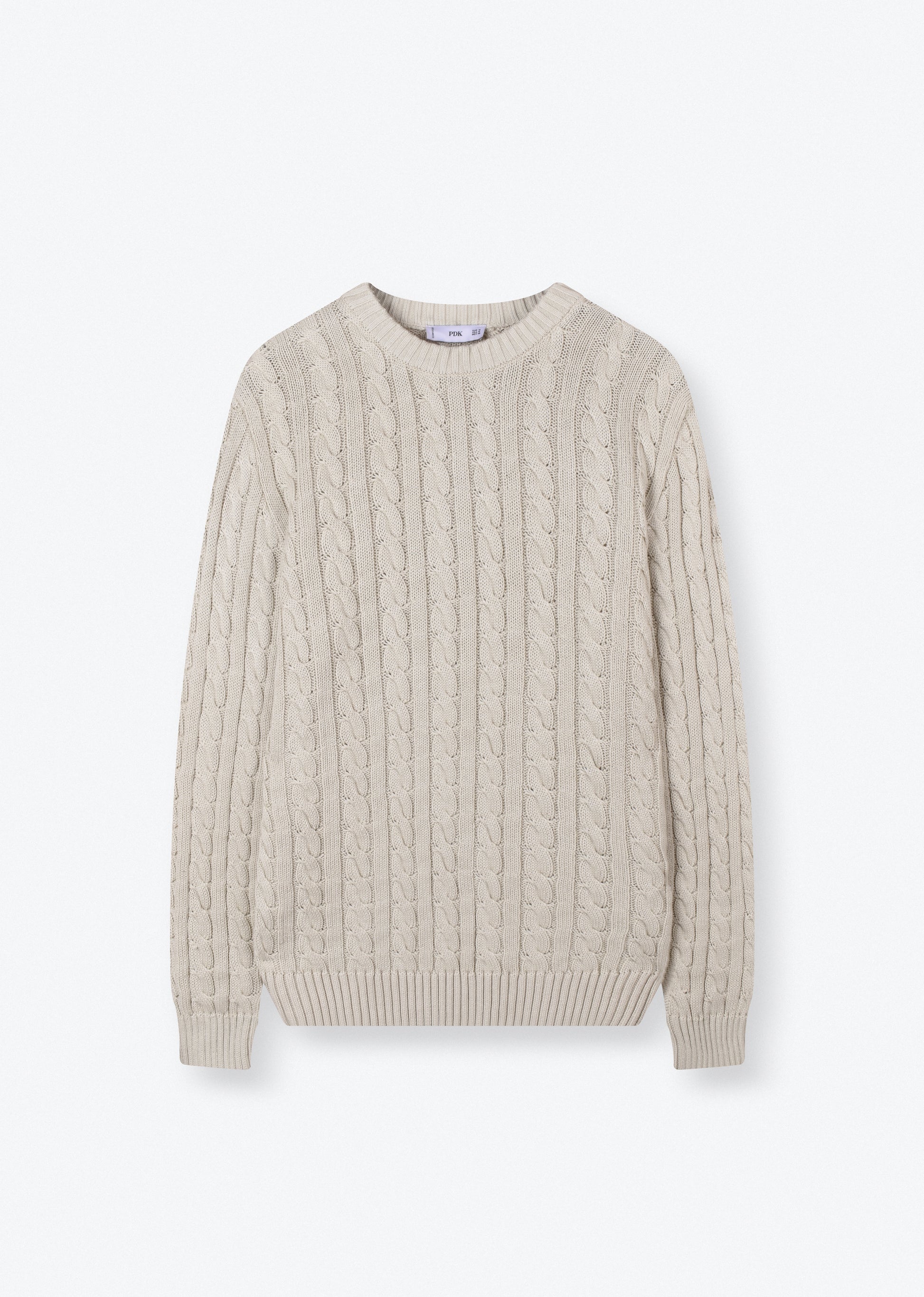 TEXTURED KNIT SWEATER