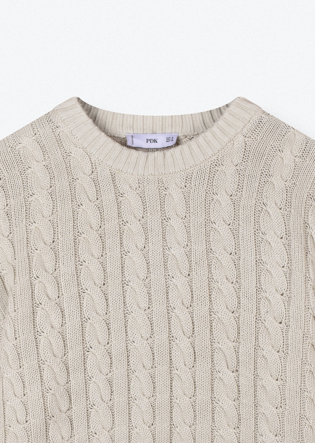 TEXTURED KNIT SWEATER