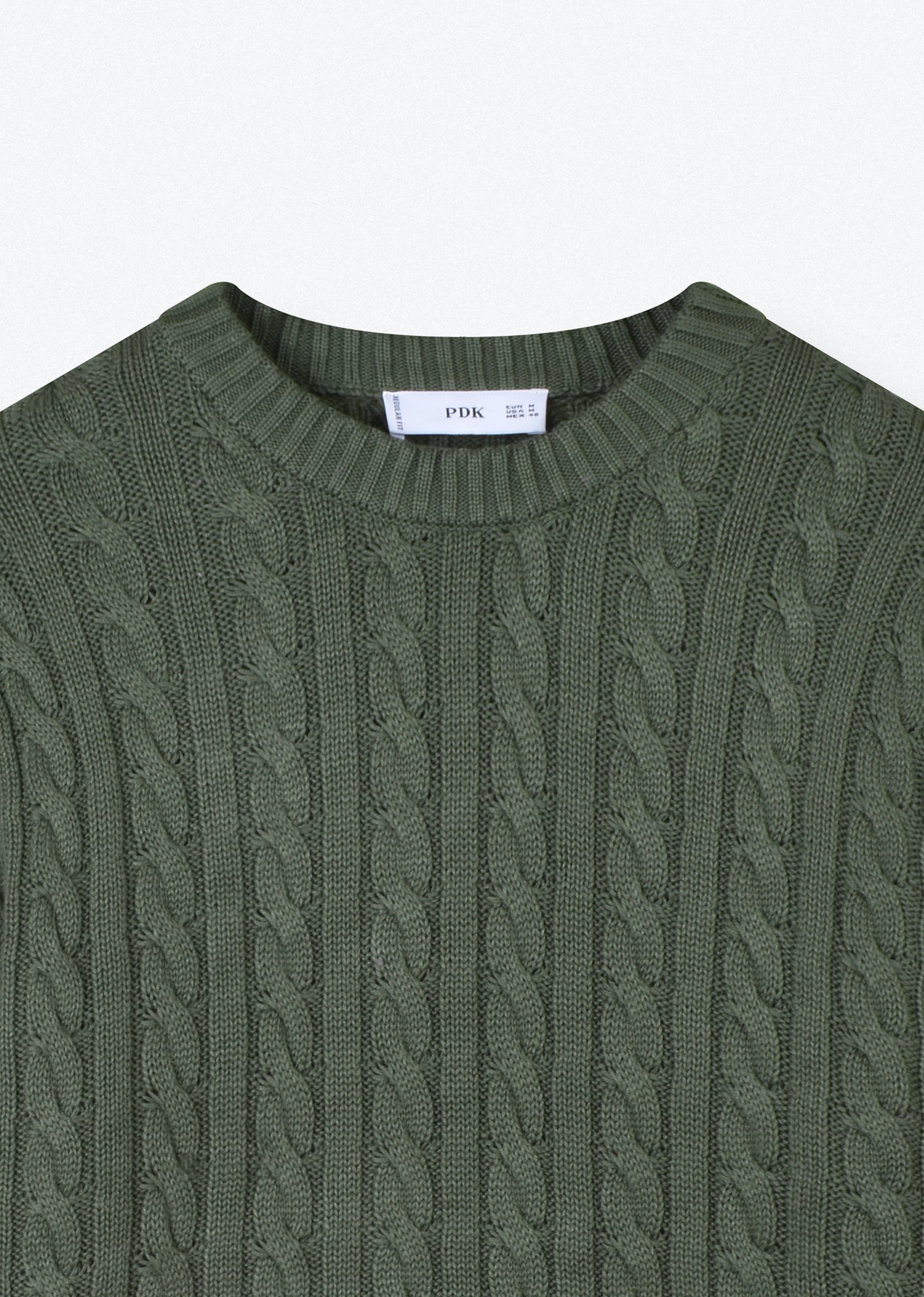 TEXTURED KNIT SWEATER