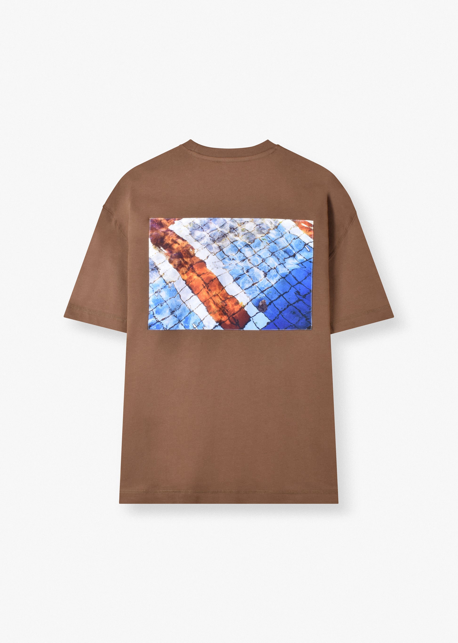 PRINTED PATCH BOXY-FIT T-SHIRT