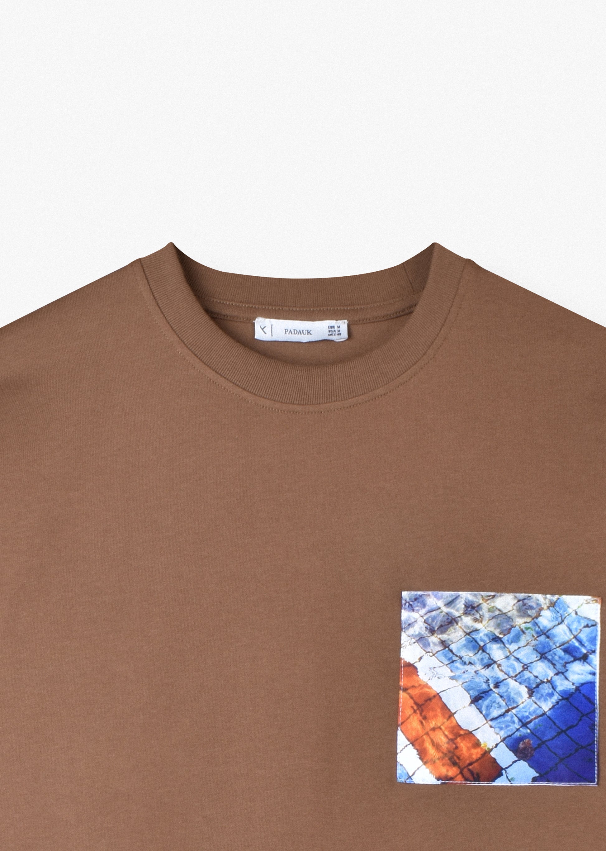 PRINTED PATCH BOXY-FIT T-SHIRT