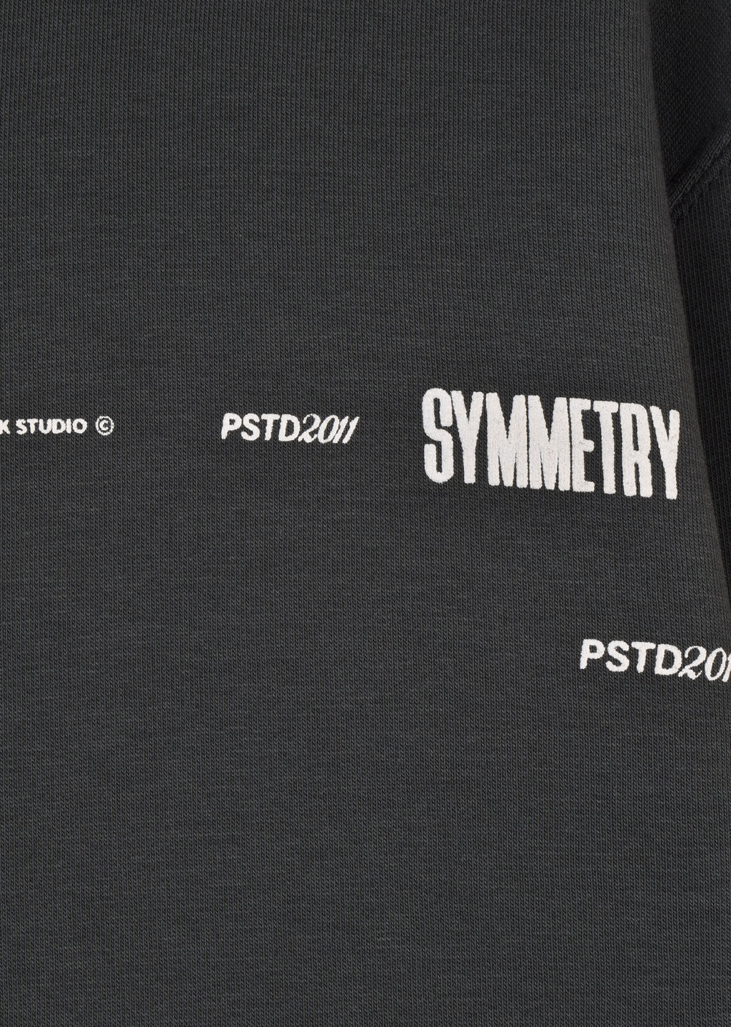 PRINTED PATCH OVERSIZE HOODIE