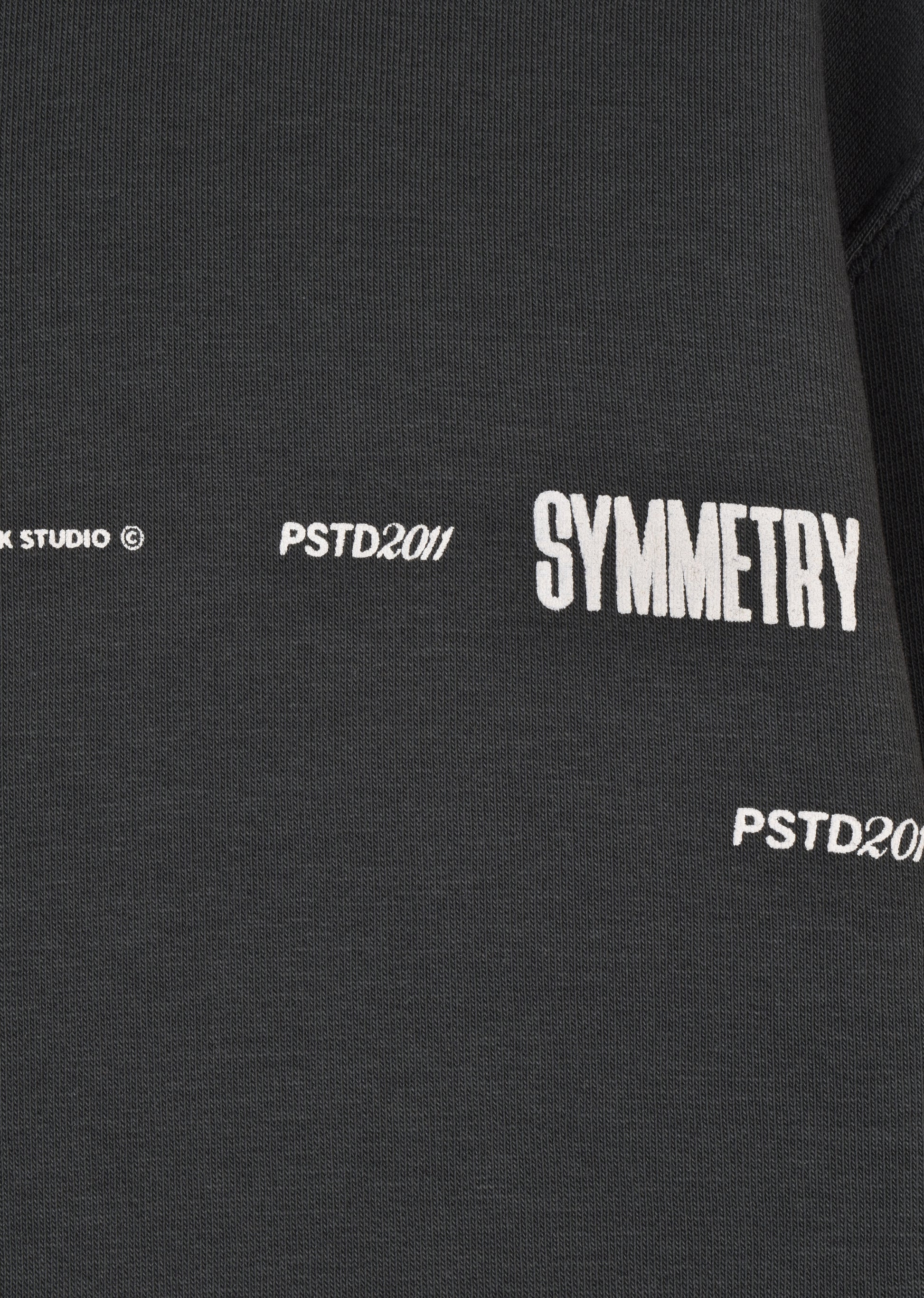 PRINTED PATCH OVERSIZE HOODIE