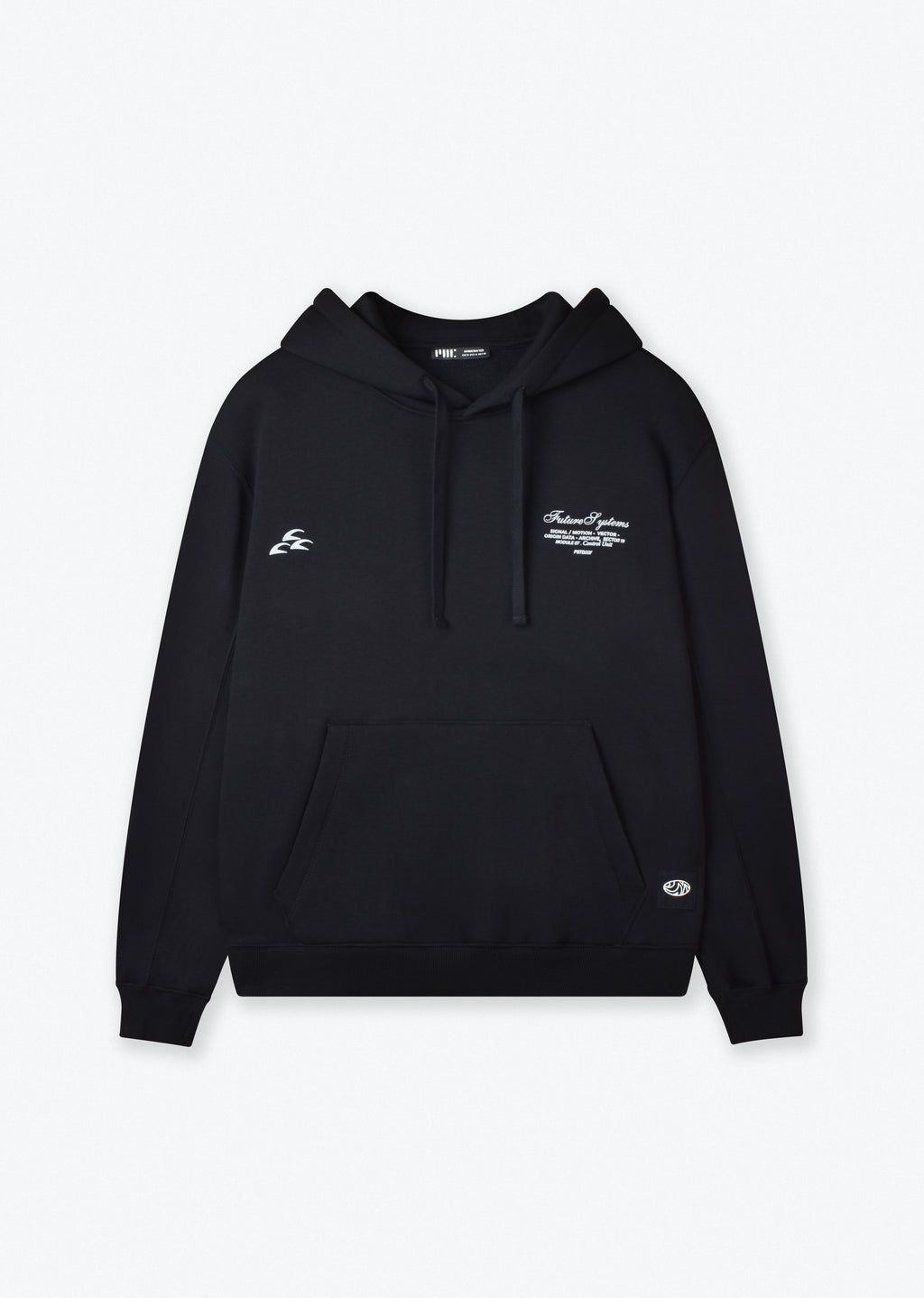 PRINTED BOXY-FIT HOODIE