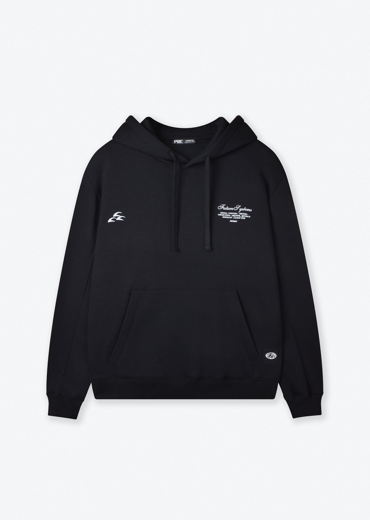 PRINTED BOXY-FIT HOODIE