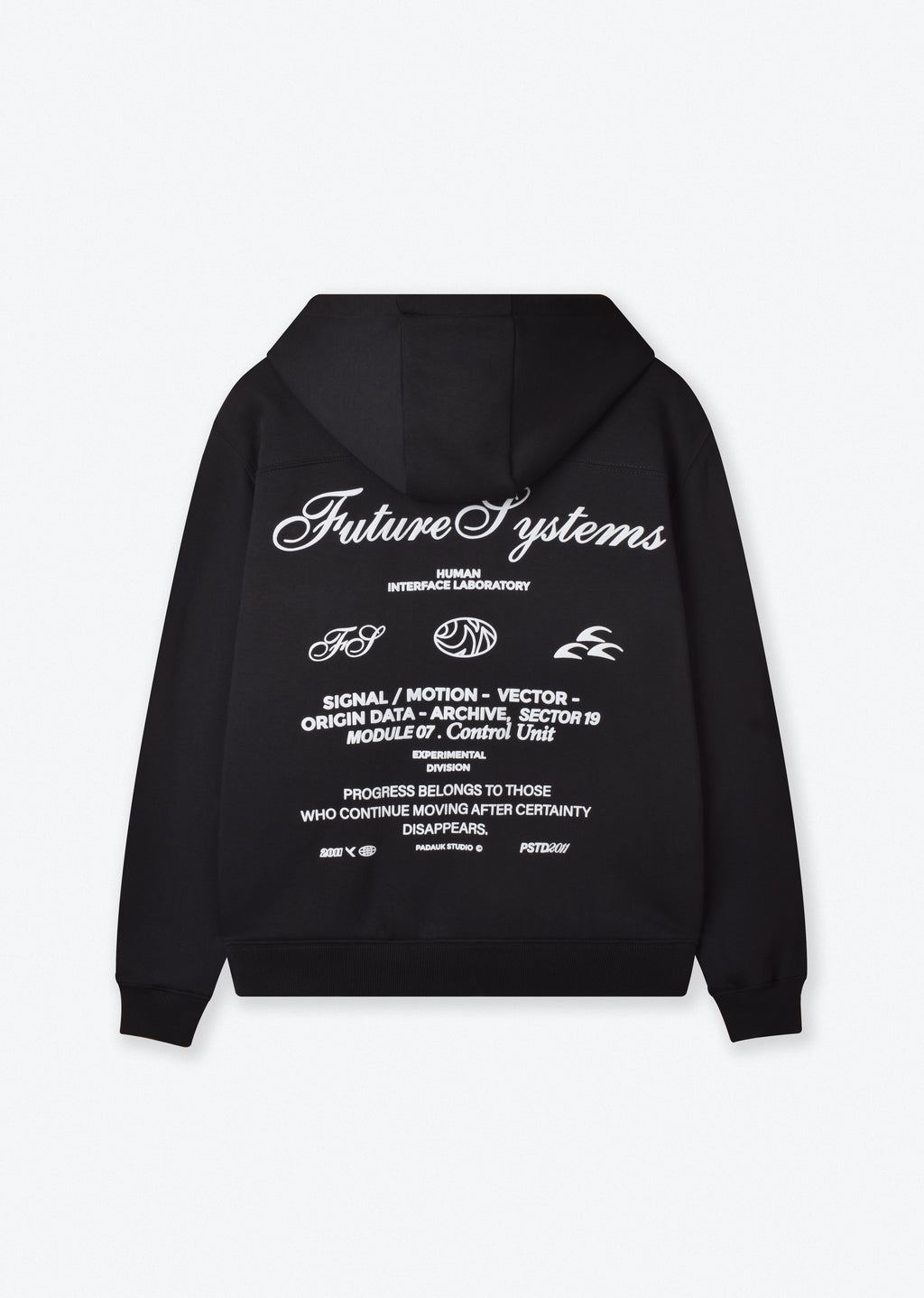 PRINTED BOXY-FIT HOODIE