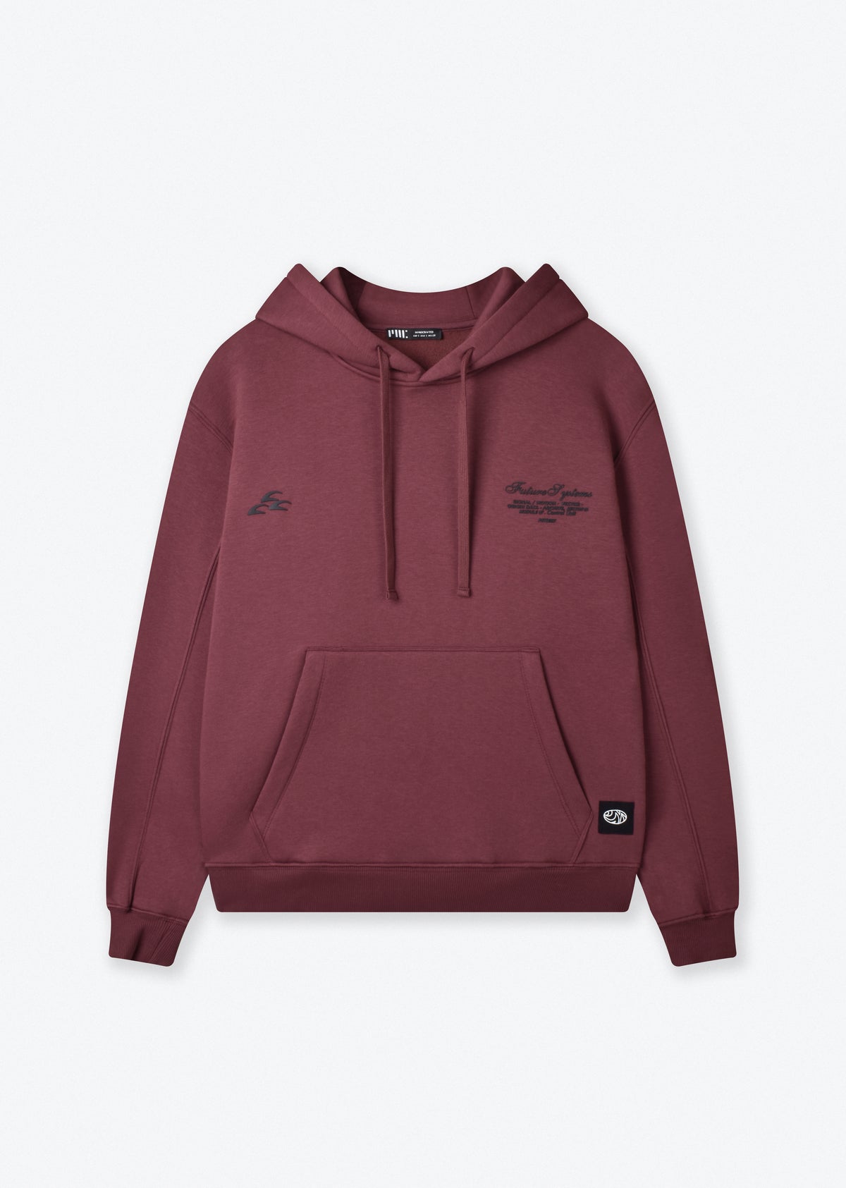 PRINTED BOXY-FIT HOODIE
