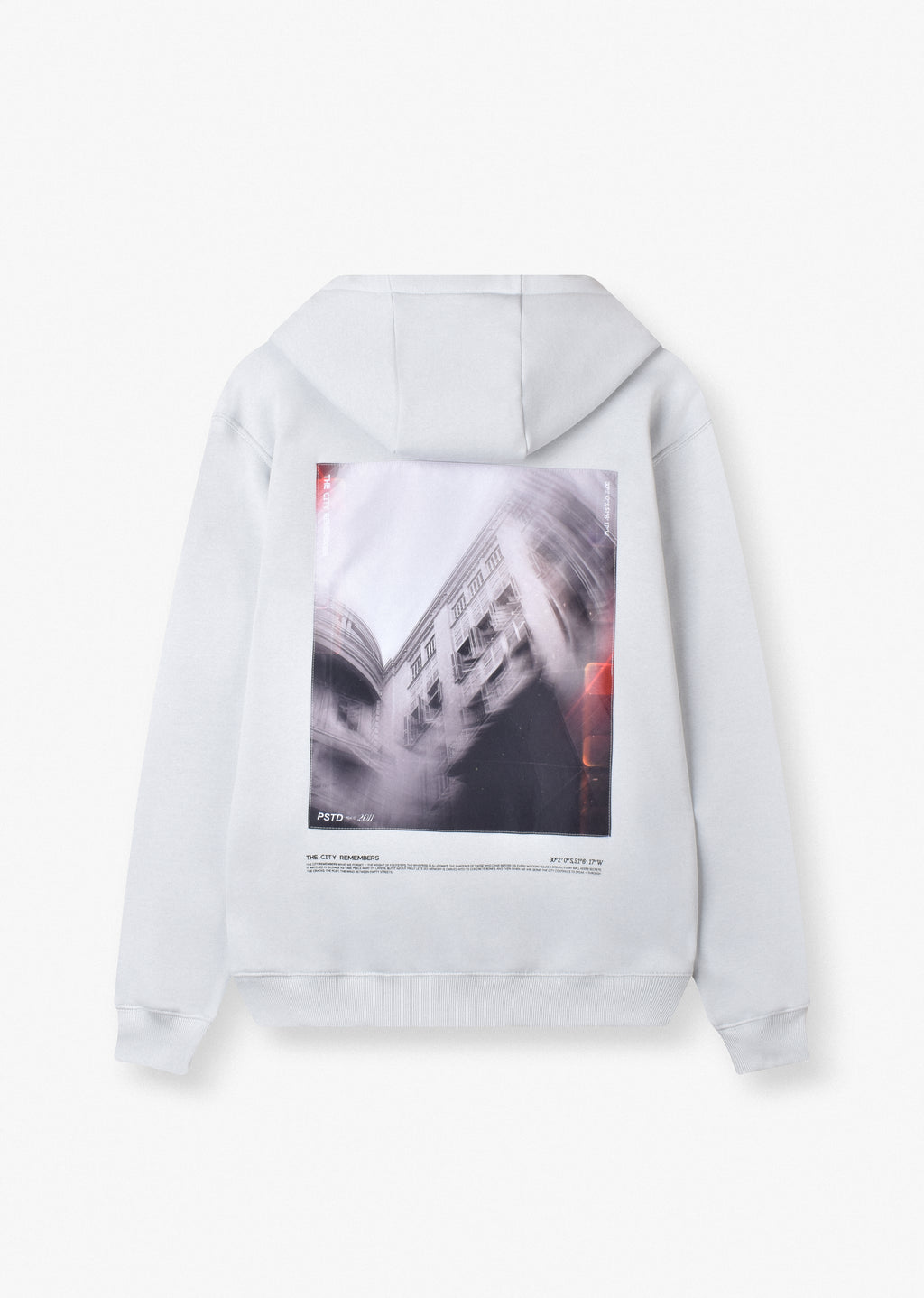 PRINTED PATCH HOODIE