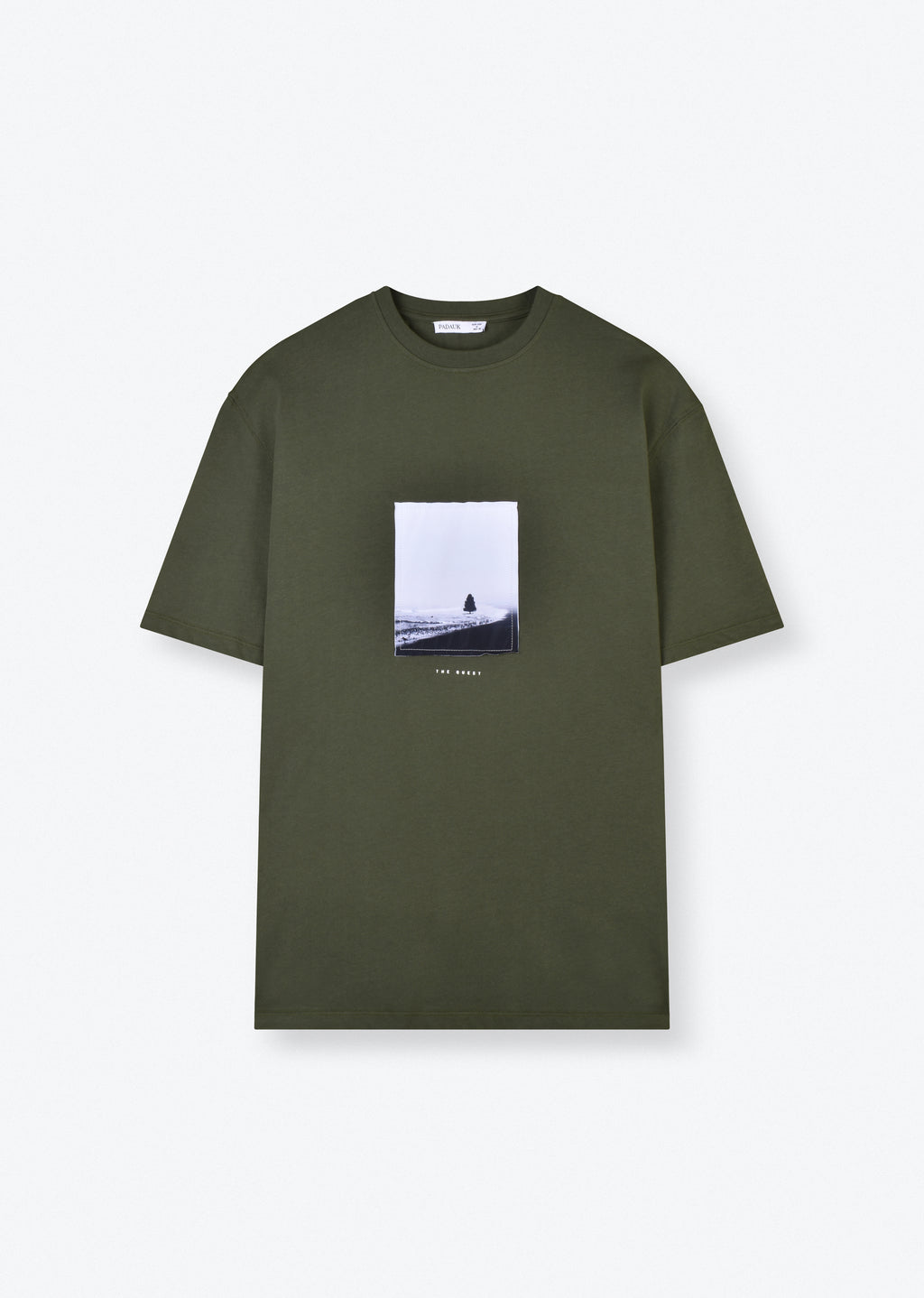 PRINTED PATCH OVERSIZE T-SHIRT