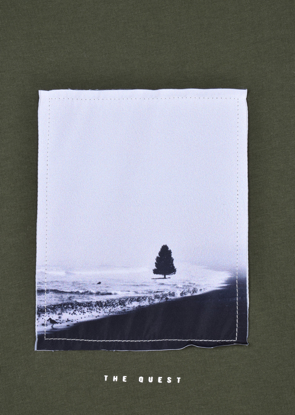 PRINTED PATCH OVERSIZE T-SHIRT