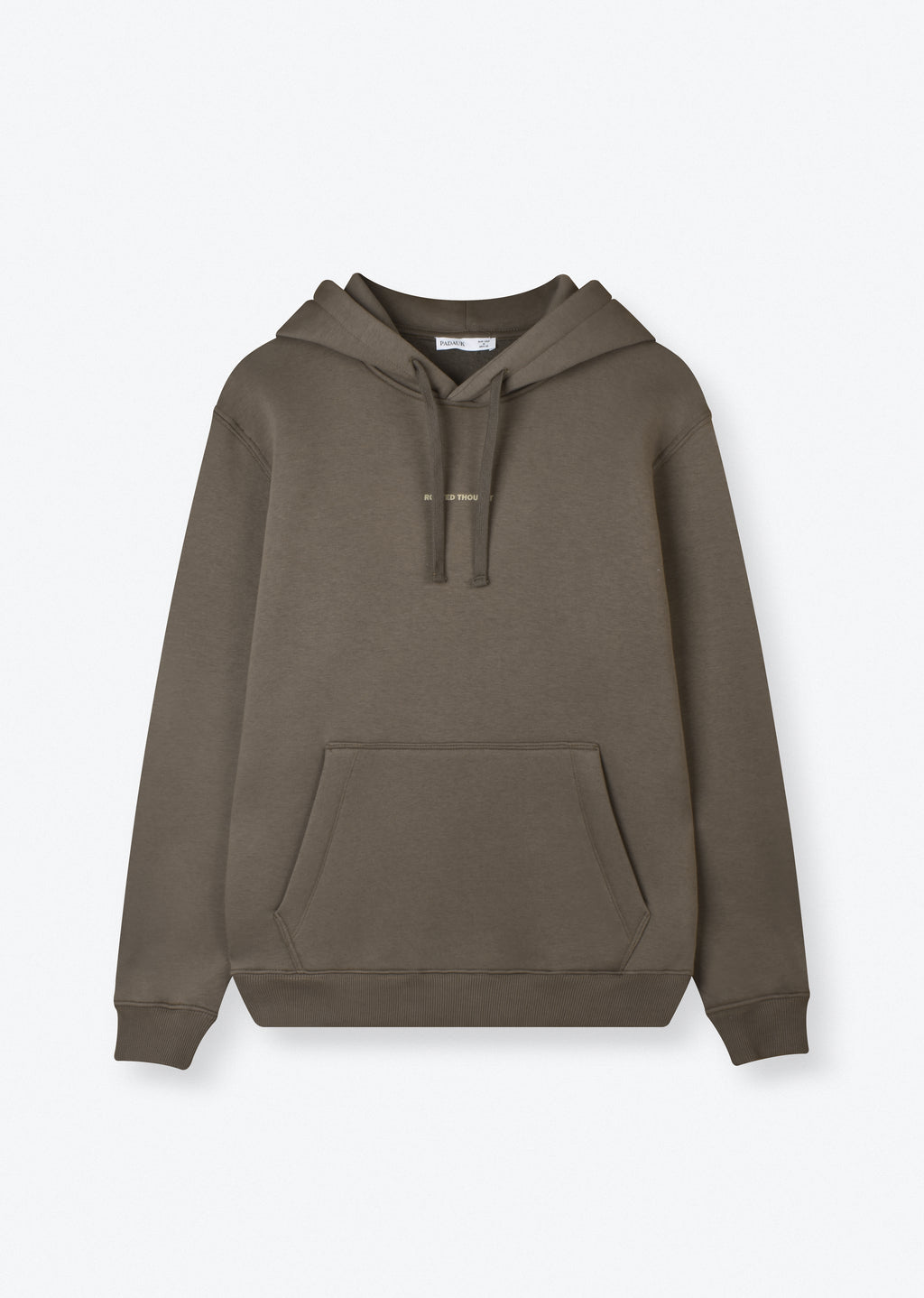 PRINTED PATCH HOODIE