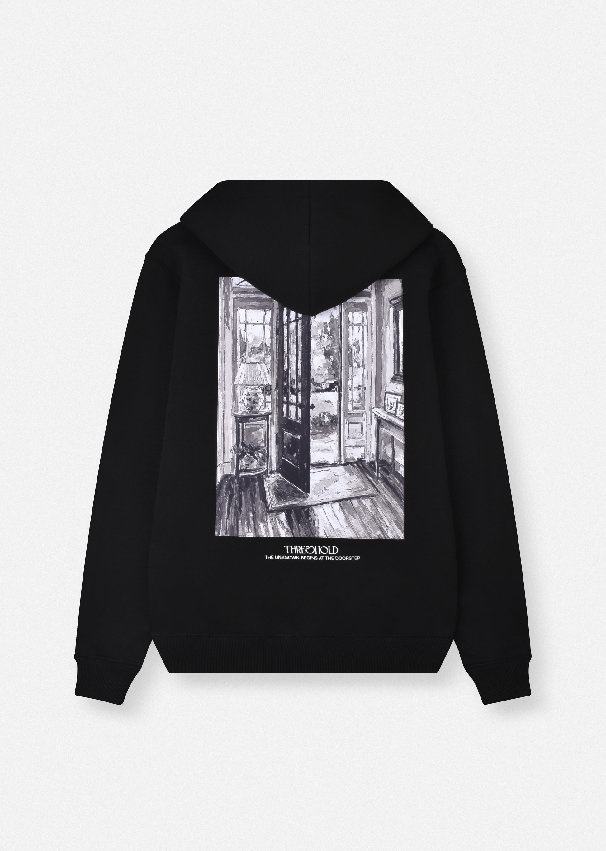 PRINTED PATCH HOODIE