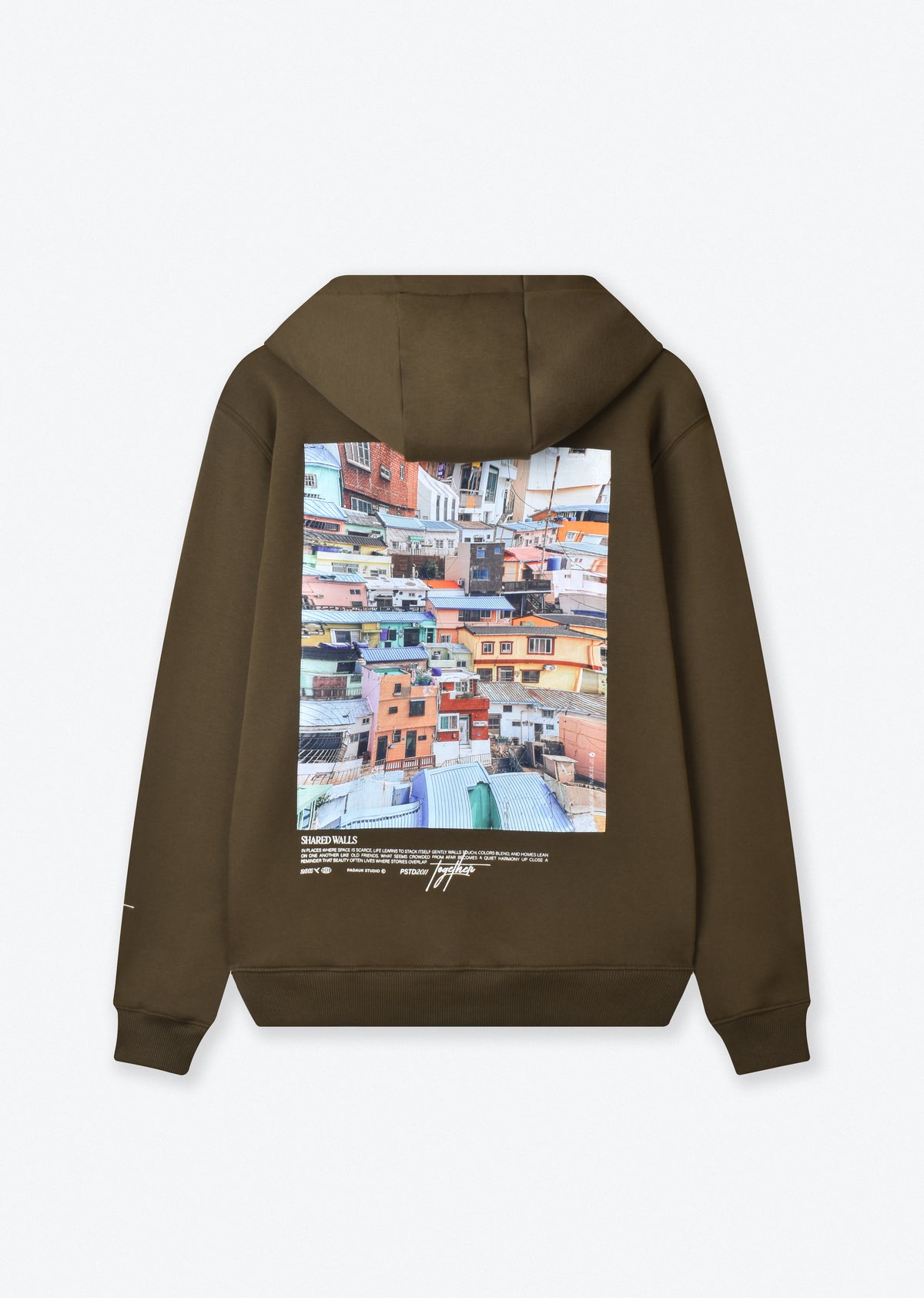 PRINTED PATCH OVERSIZE HOODIE