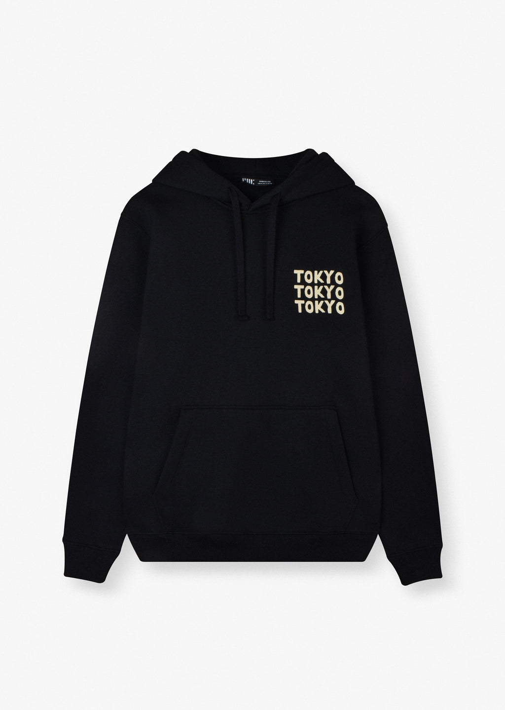 PRINTED PATCH HOODIE