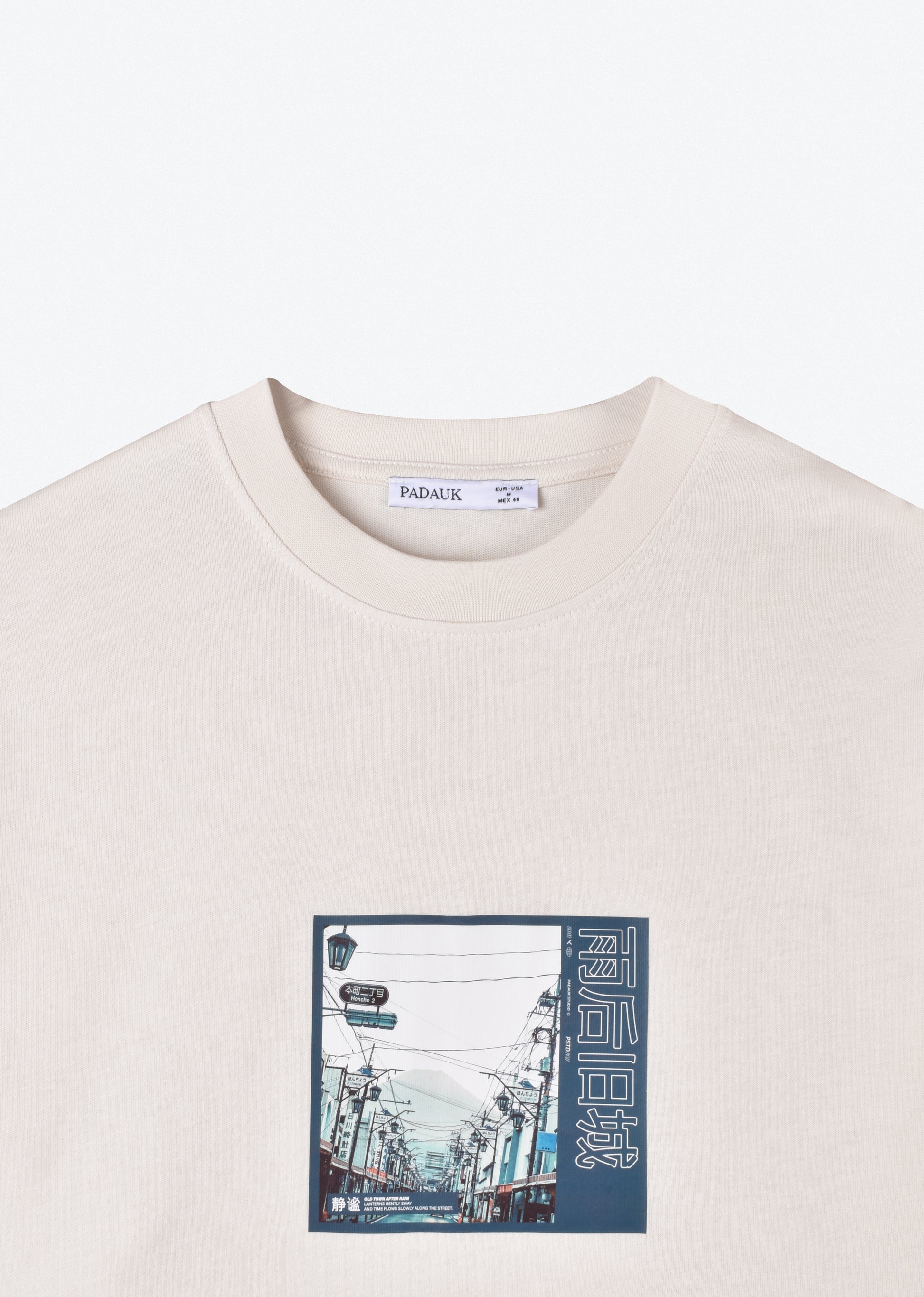 PRINTED PATCH T-SHIRT