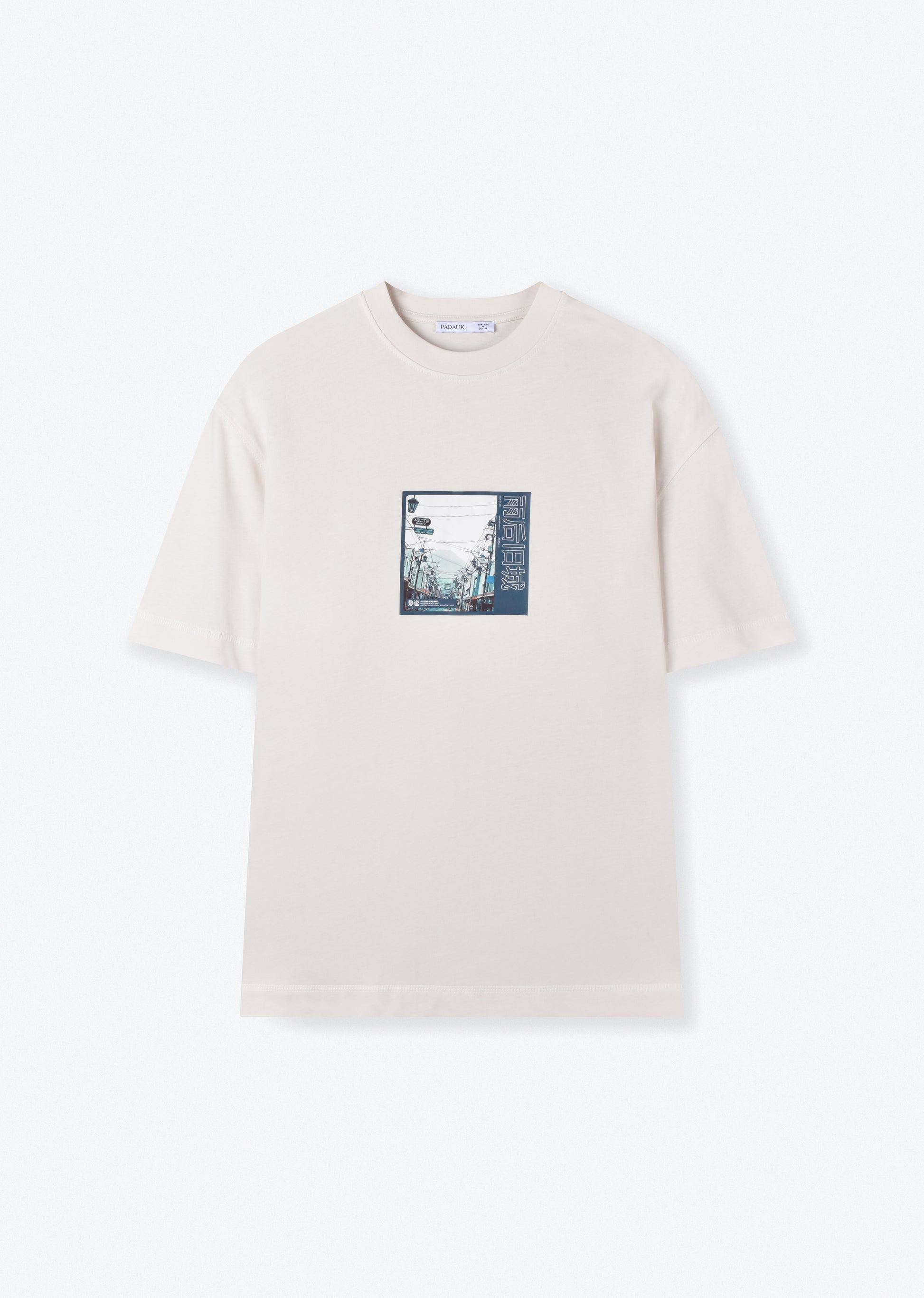 PRINTED PATCH T-SHIRT