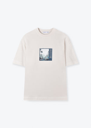 PRINTED PATCH T-SHIRT
