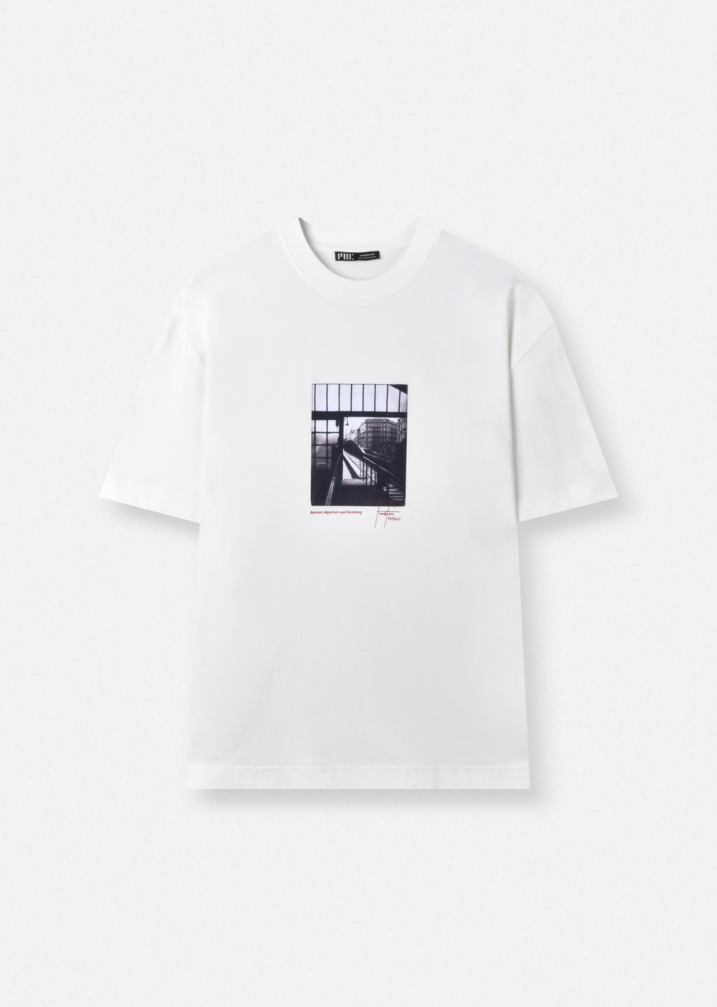 PRINTED PATCH BOXY-FIT T-SHIRT
