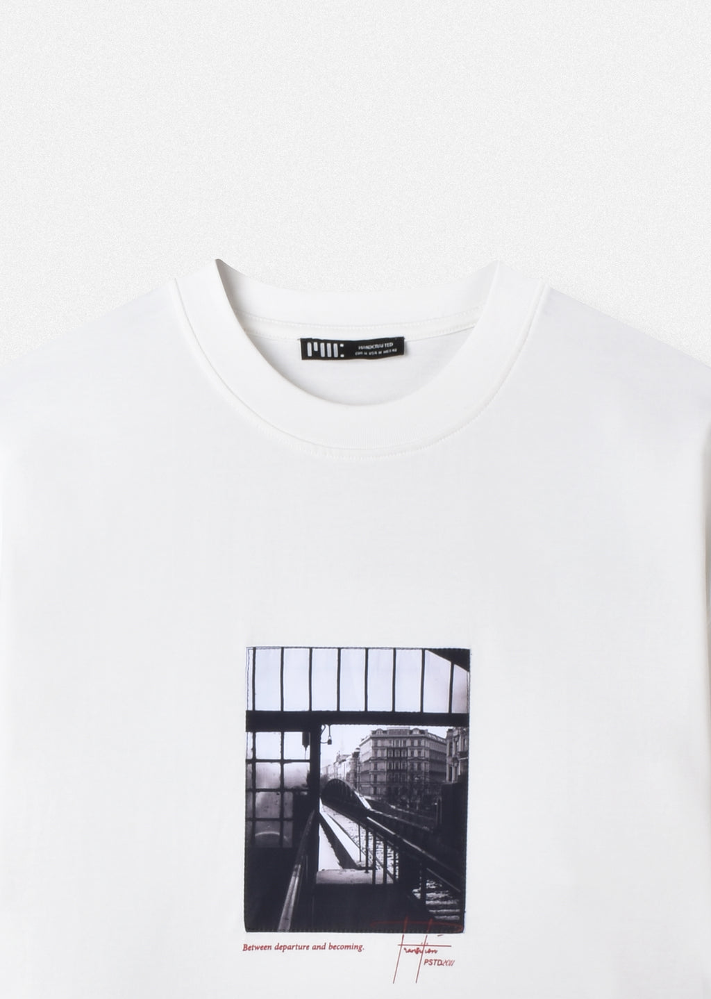 PRINTED PATCH BOXY-FIT T-SHIRT