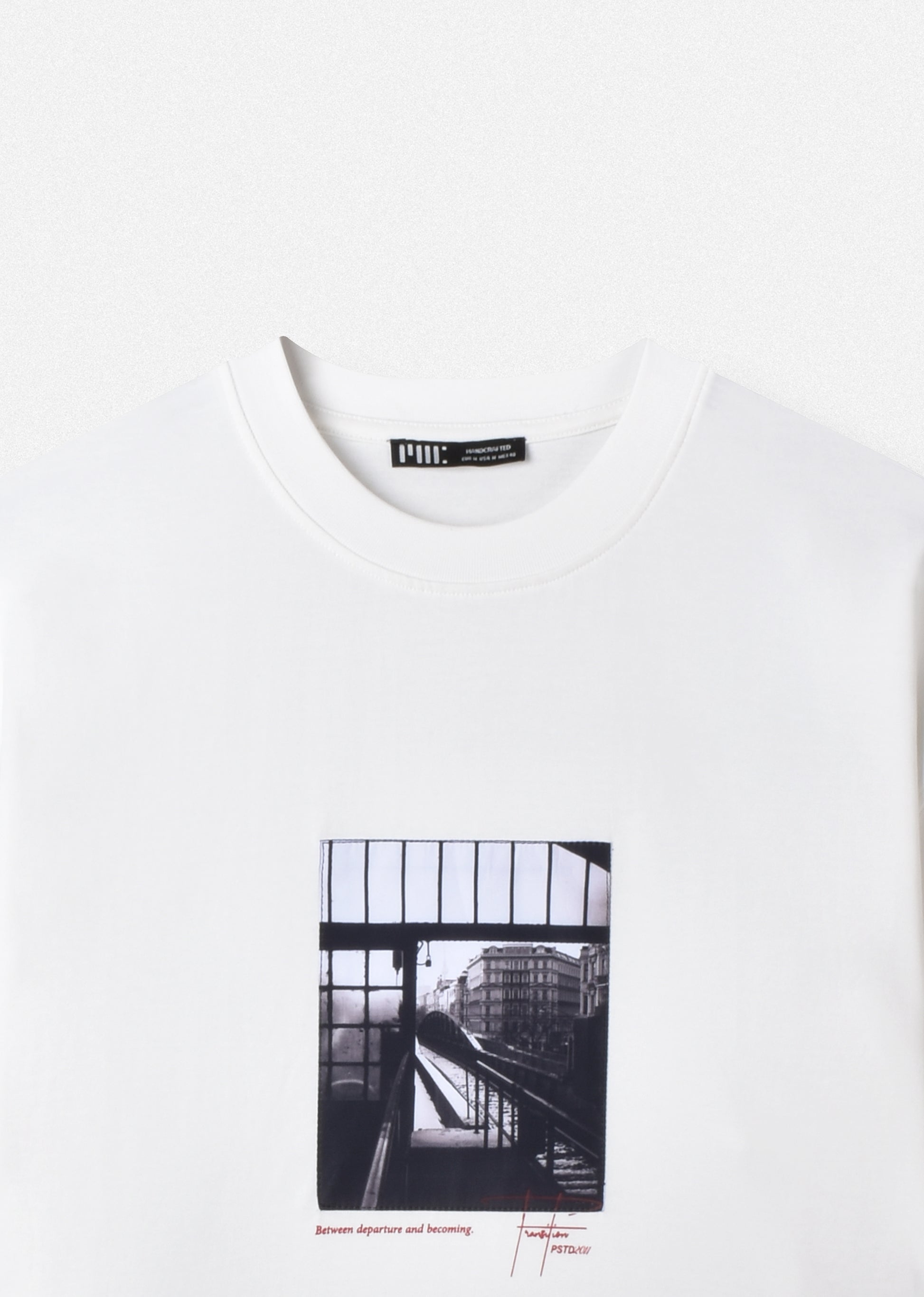 PRINTED PATCH BOXY-FIT T-SHIRT