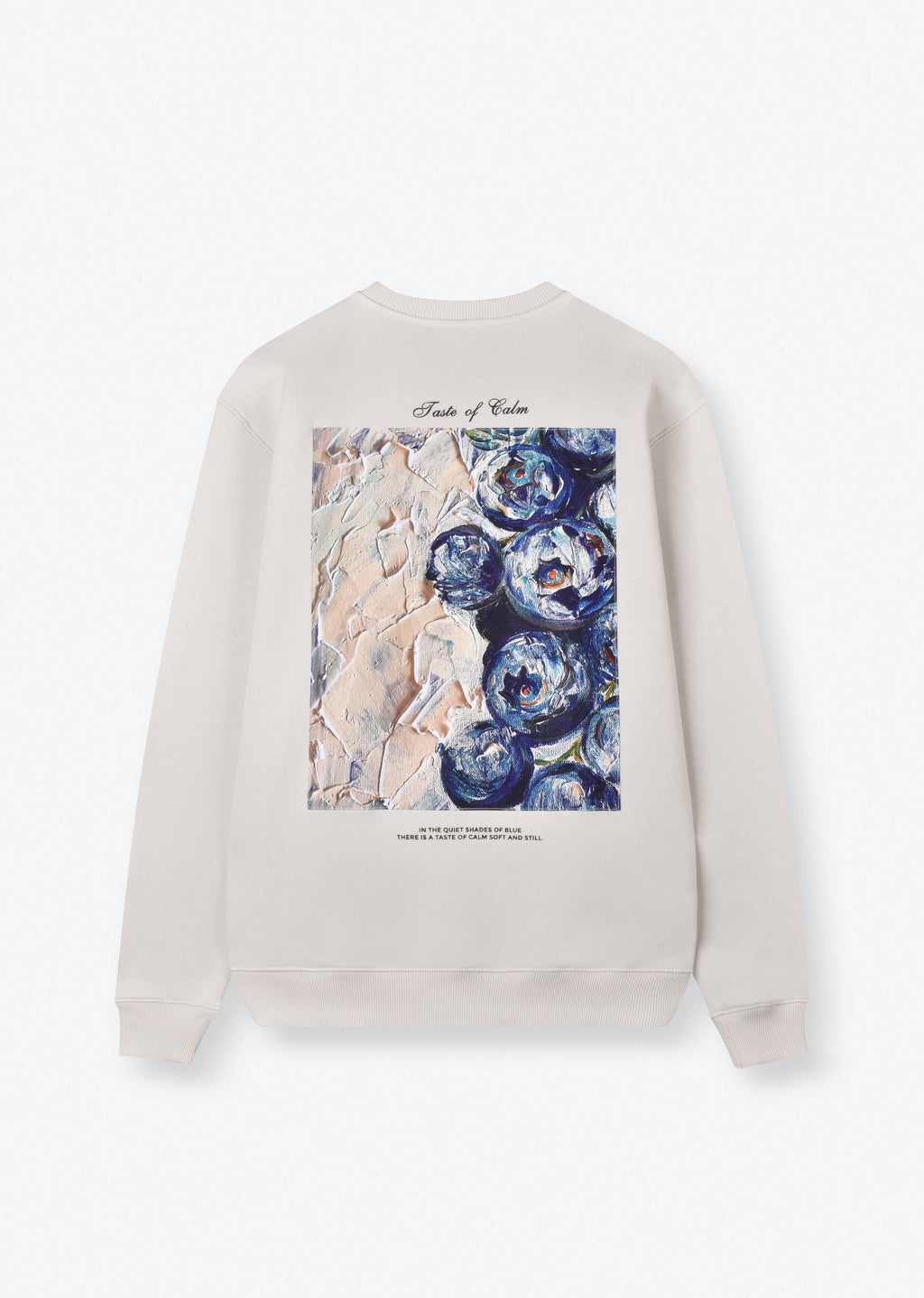 PRINTED PATCH SWEATSHIRT