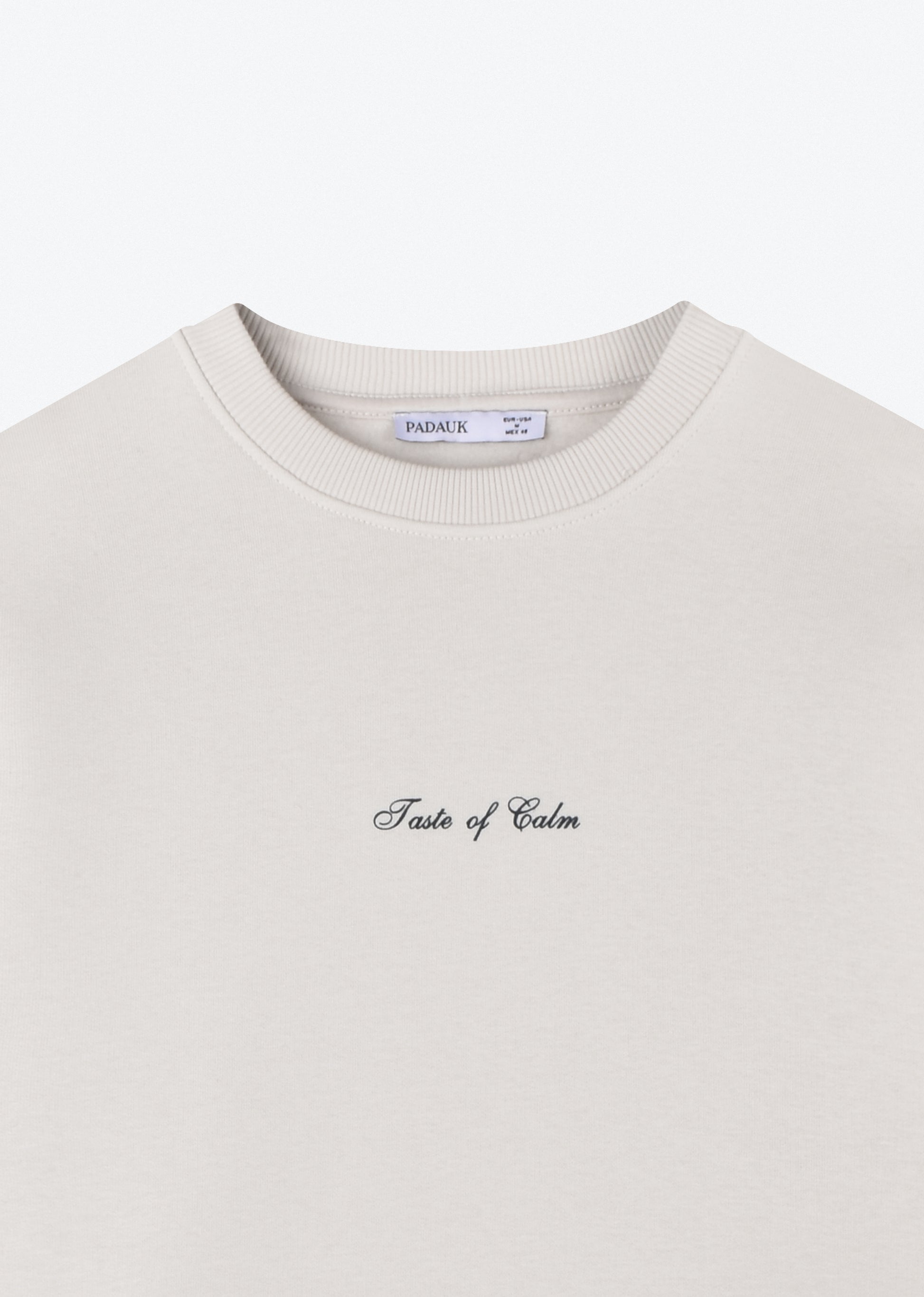 PRINTED PATCH SWEATSHIRT