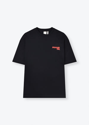 PRINTED PATCH BOXY-FIT T-SHIRT