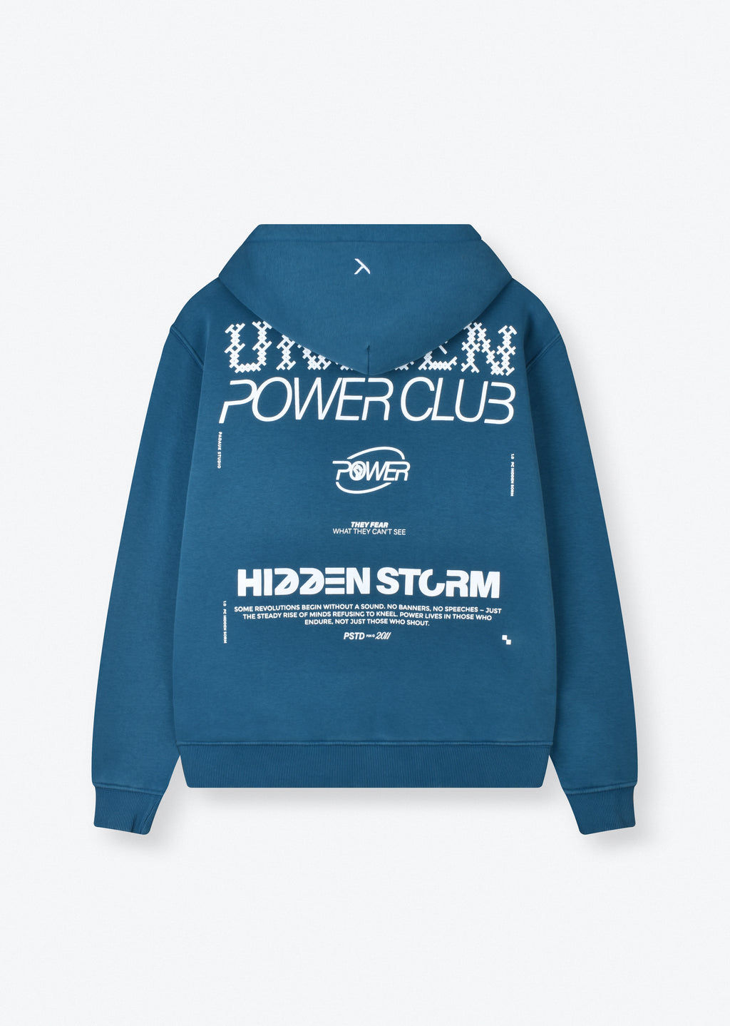 WASHED PRINTED HOODIE