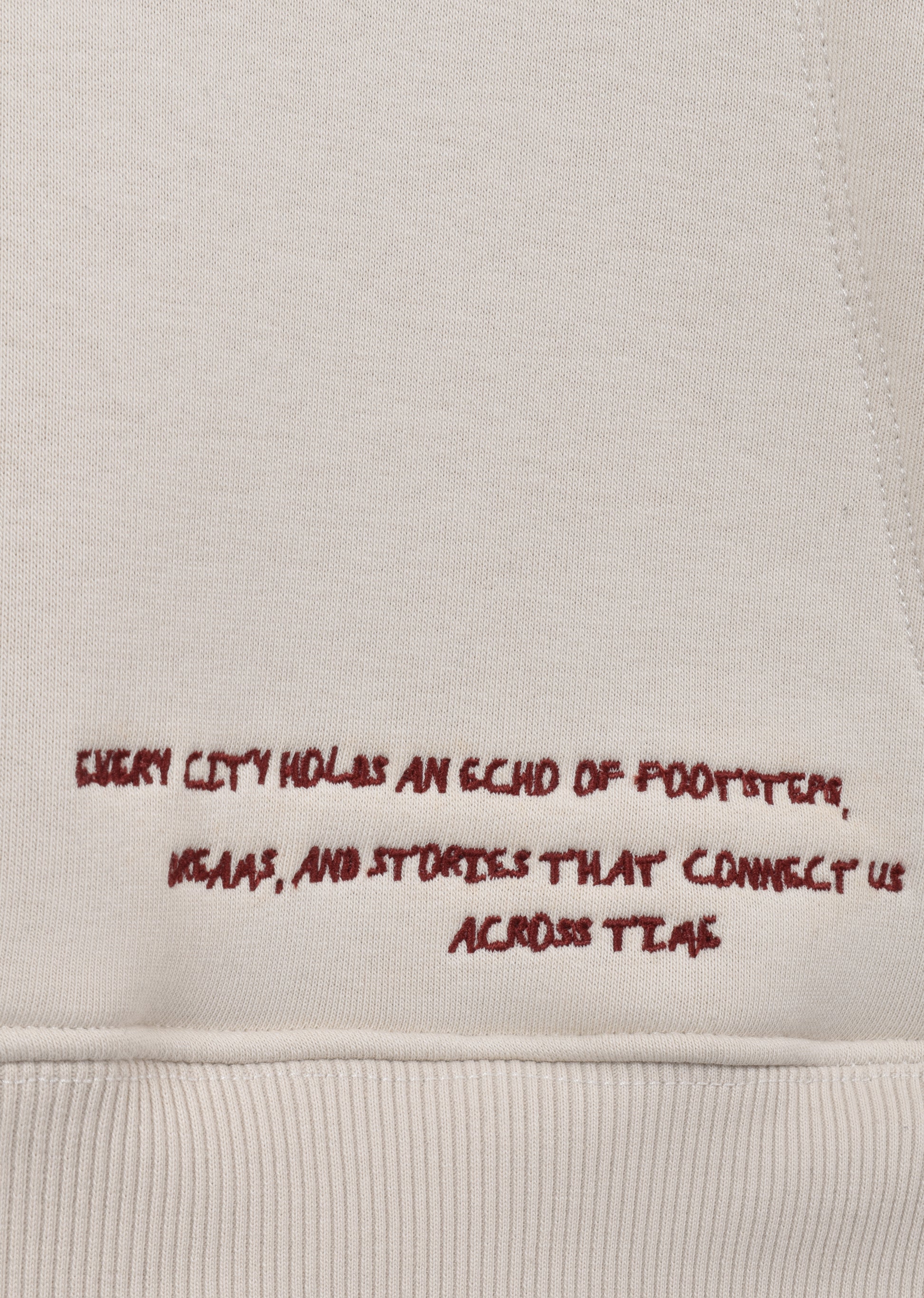 PRINTED PATCH HOODIE