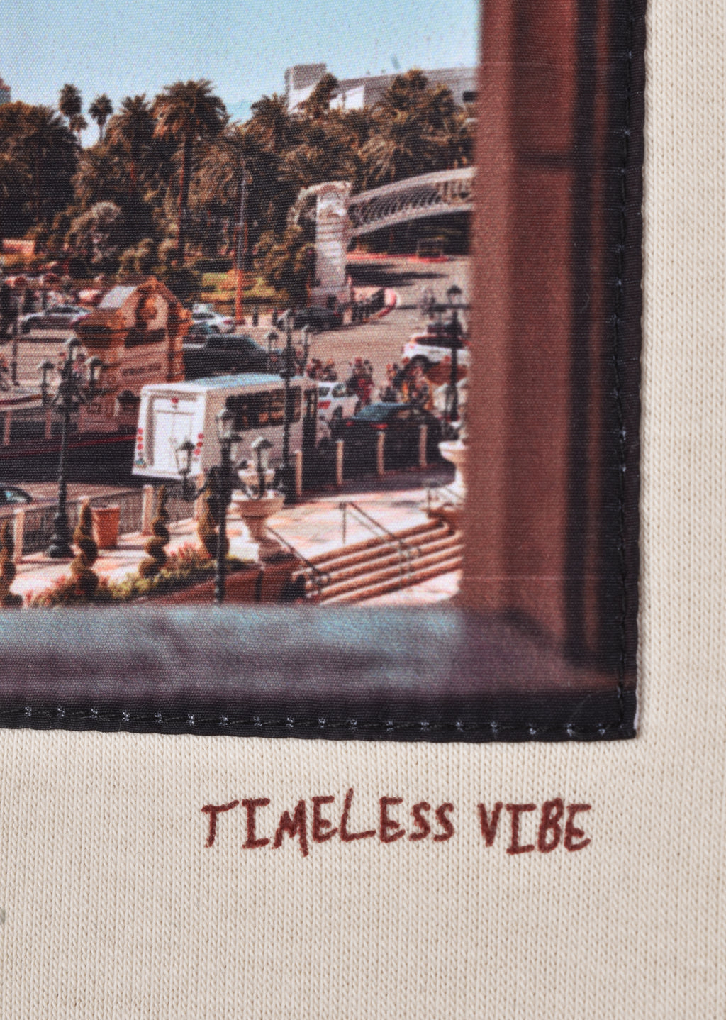 PRINTED PATCH HOODIE